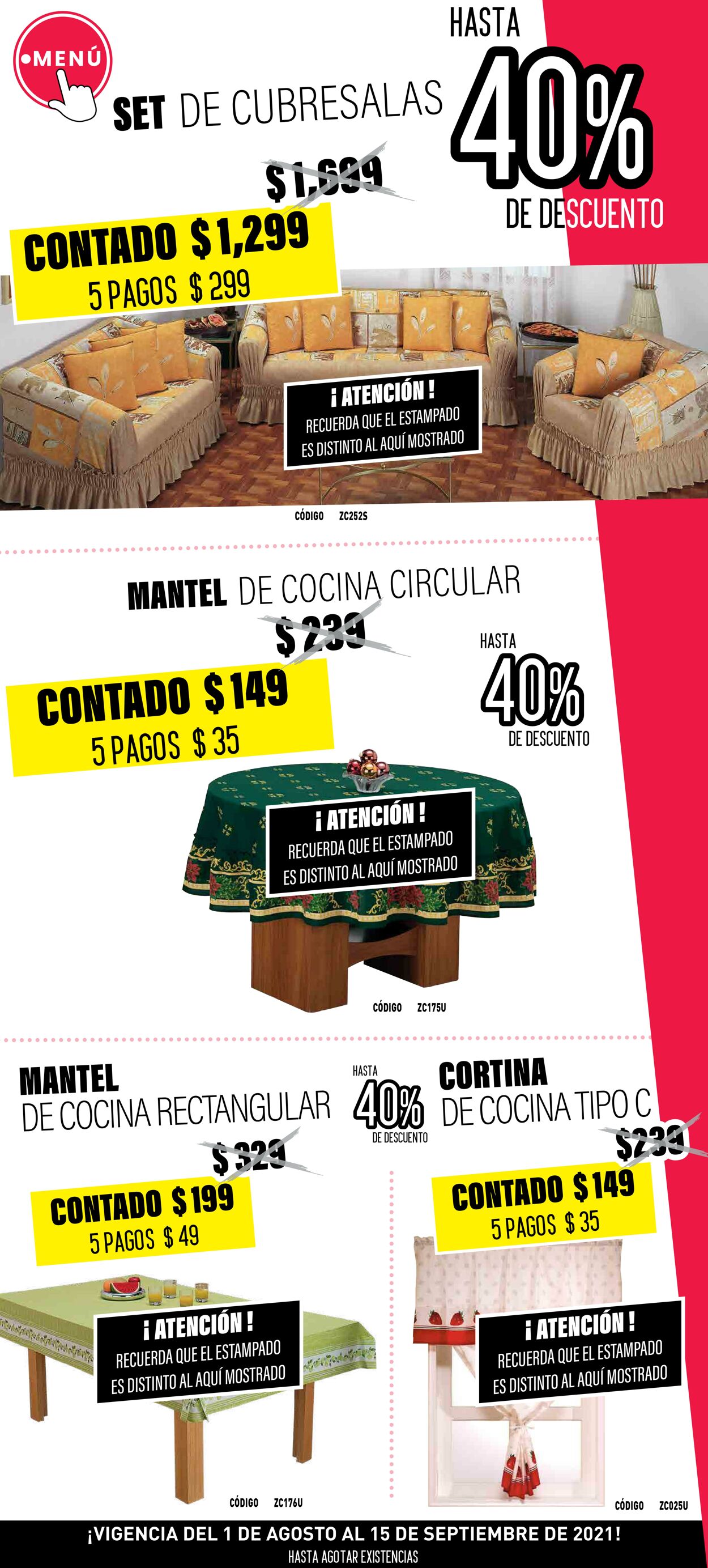 Catálogo Colchas Concord 01.08.2021 - 15.09.2021