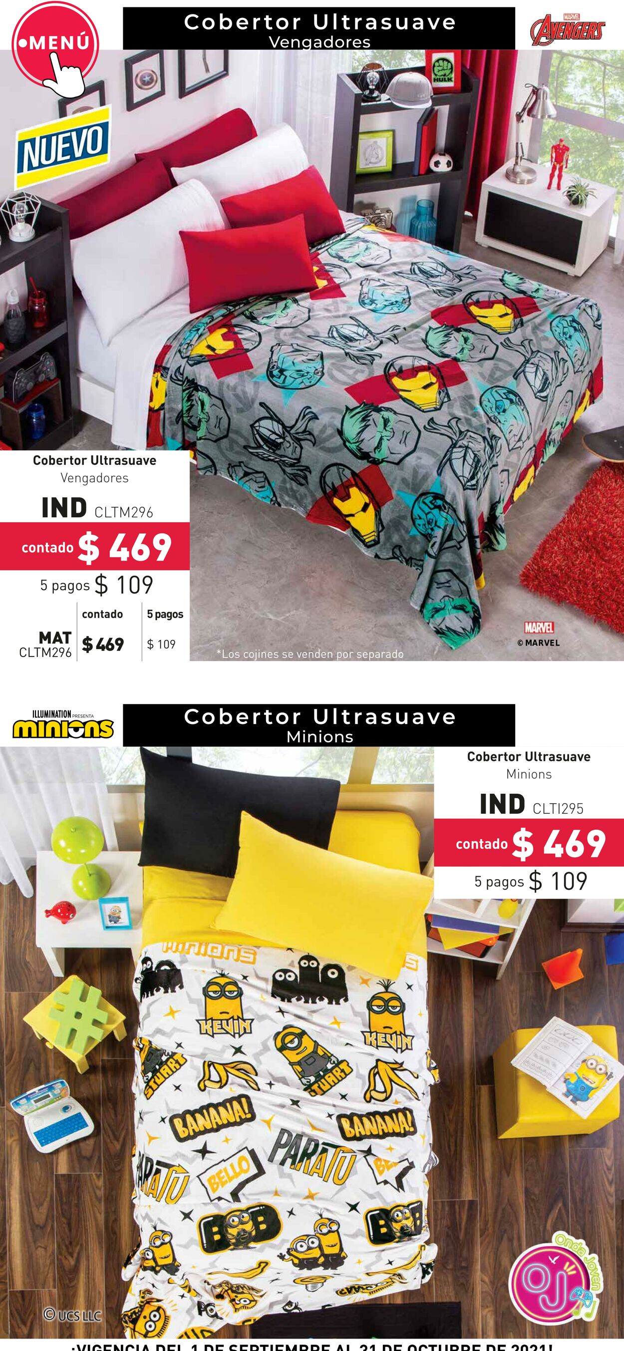 Catálogo Colchas Concord 01.09.2021 - 31.10.2021