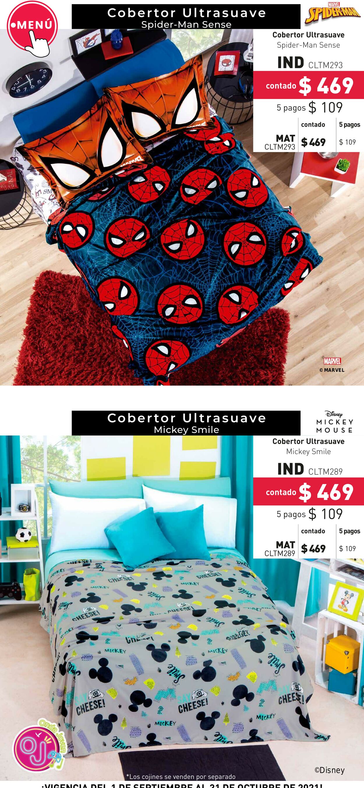 Catálogo Colchas Concord 01.09.2021 - 31.10.2021