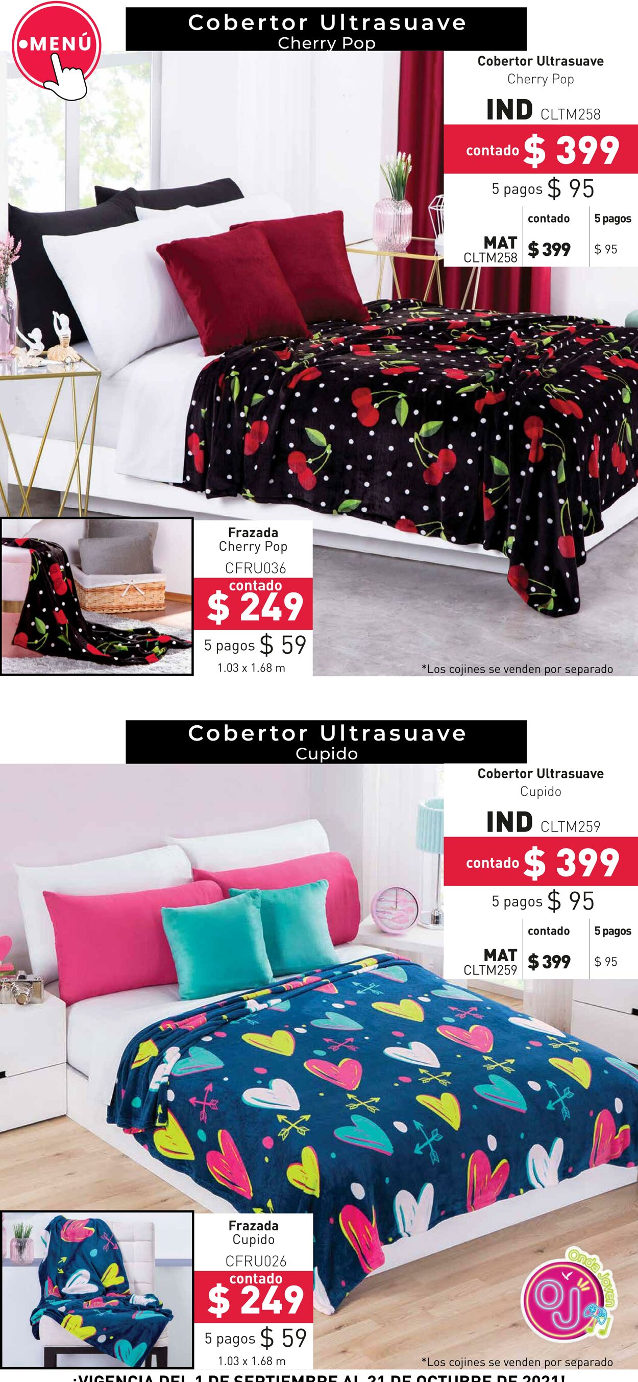 Catálogo Colchas Concord 01.09.2021 - 31.10.2021