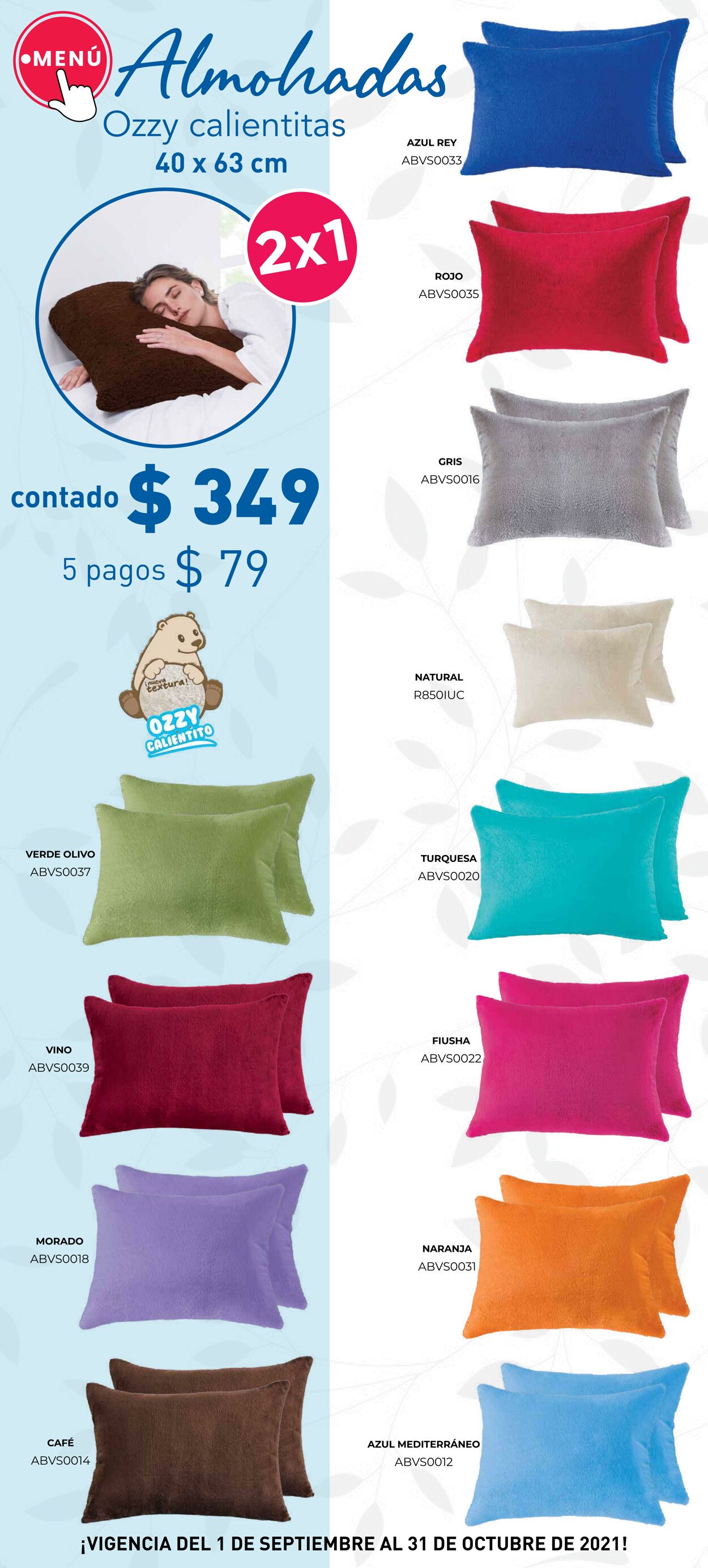 Catálogo Colchas Concord 01.09.2021 - 31.10.2021