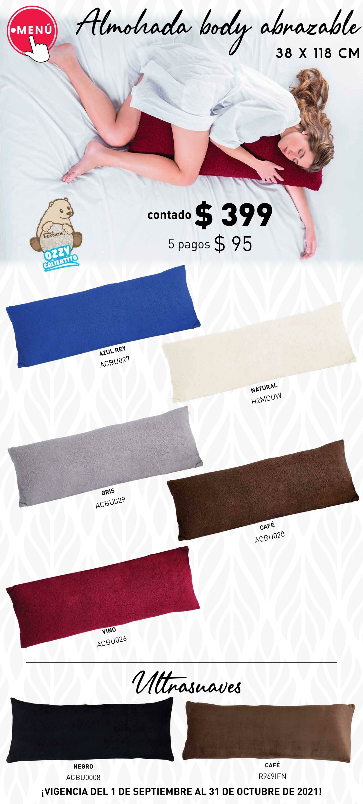 Catálogo Colchas Concord 01.09.2021 - 31.10.2021