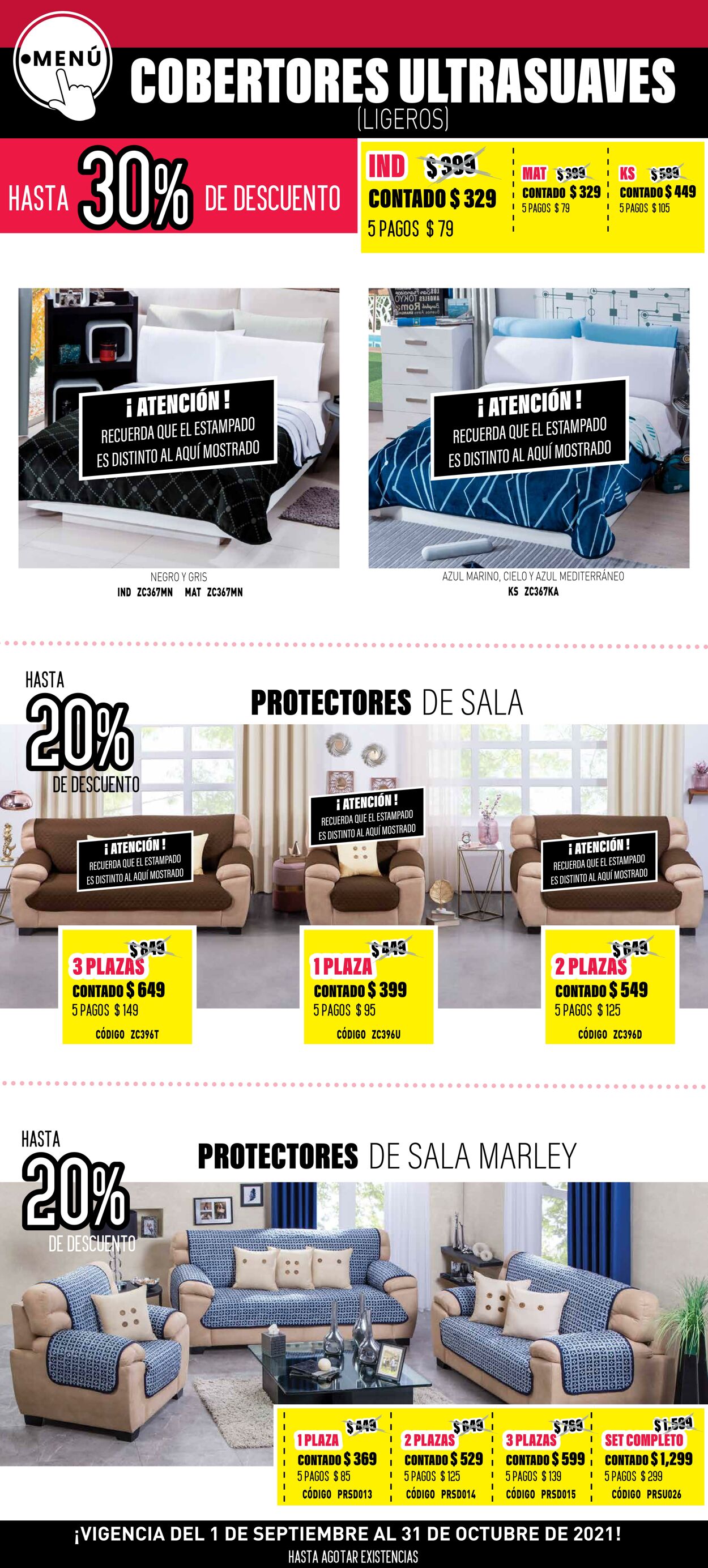 Catálogo Colchas Concord 01.09.2021 - 31.10.2021