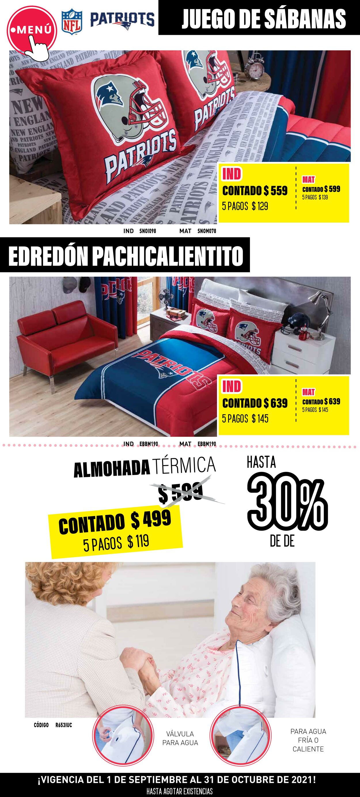 Catálogo Colchas Concord 01.09.2021 - 31.10.2021