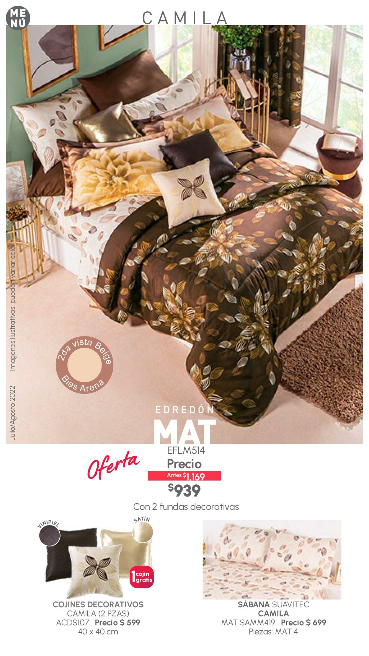 Catálogo Colchas Concord 01.07.2022 - 31.08.2022