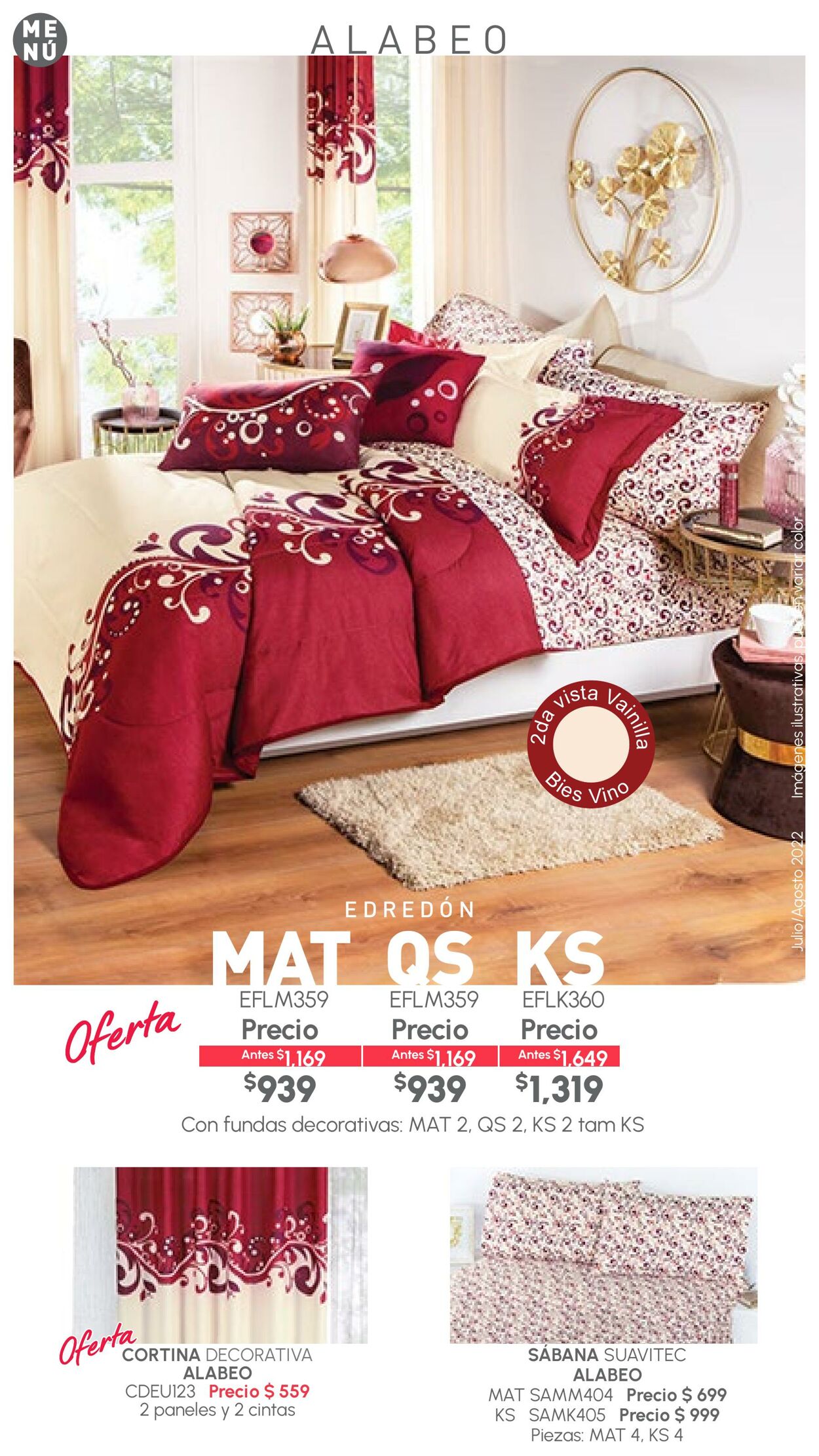 Catálogo Colchas Concord 01.07.2022 - 31.08.2022