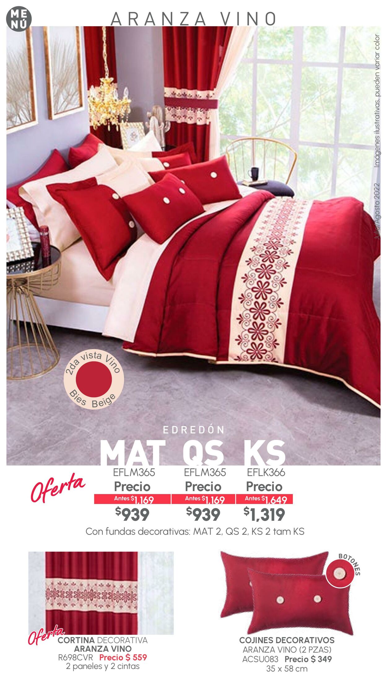 Catálogo Colchas Concord 01.07.2022 - 31.08.2022