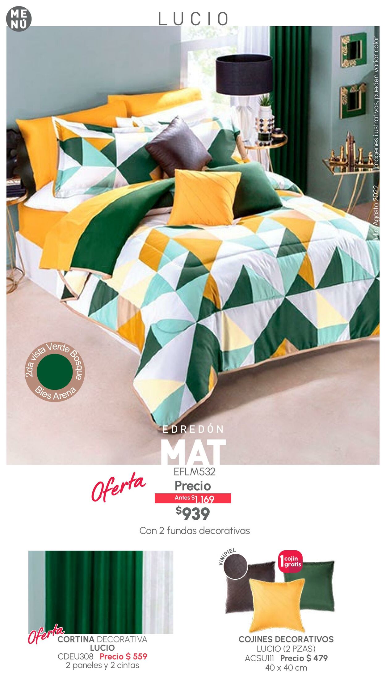 Catálogo Colchas Concord 01.07.2022 - 31.08.2022