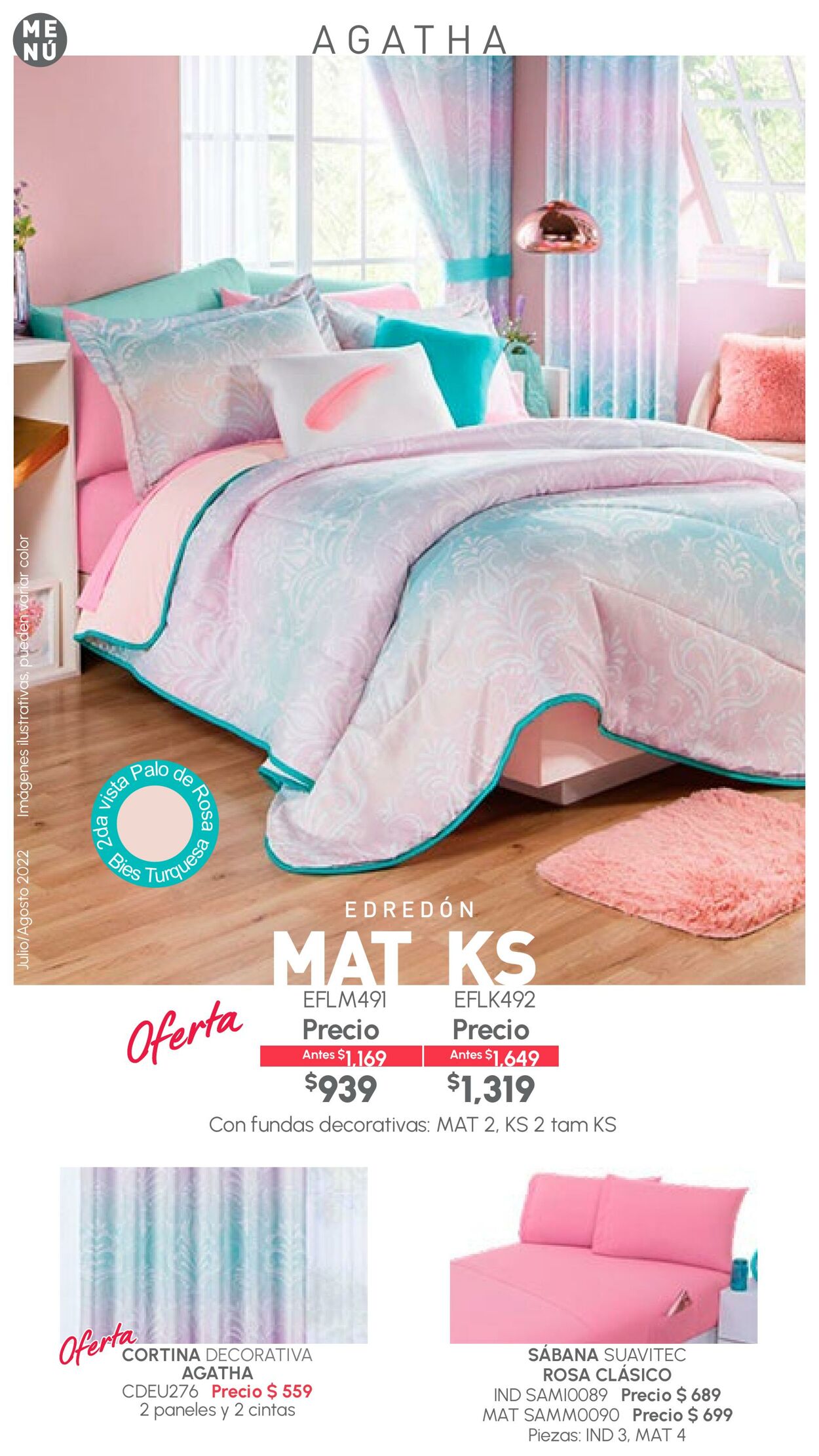 Catálogo Colchas Concord 01.07.2022 - 31.08.2022