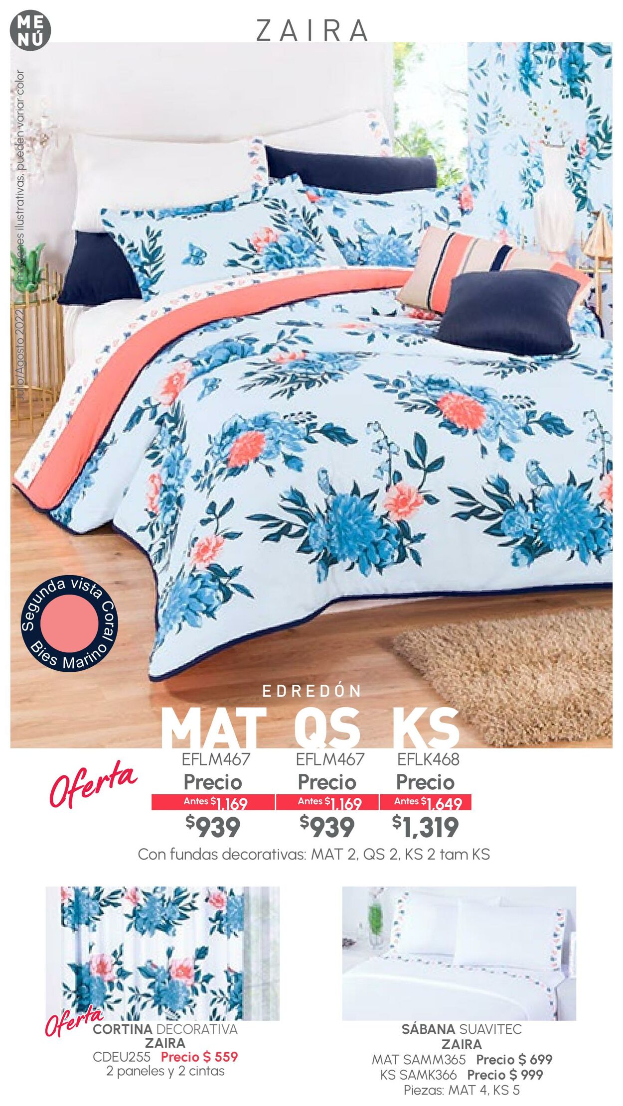 Catálogo Colchas Concord 01.07.2022 - 31.08.2022