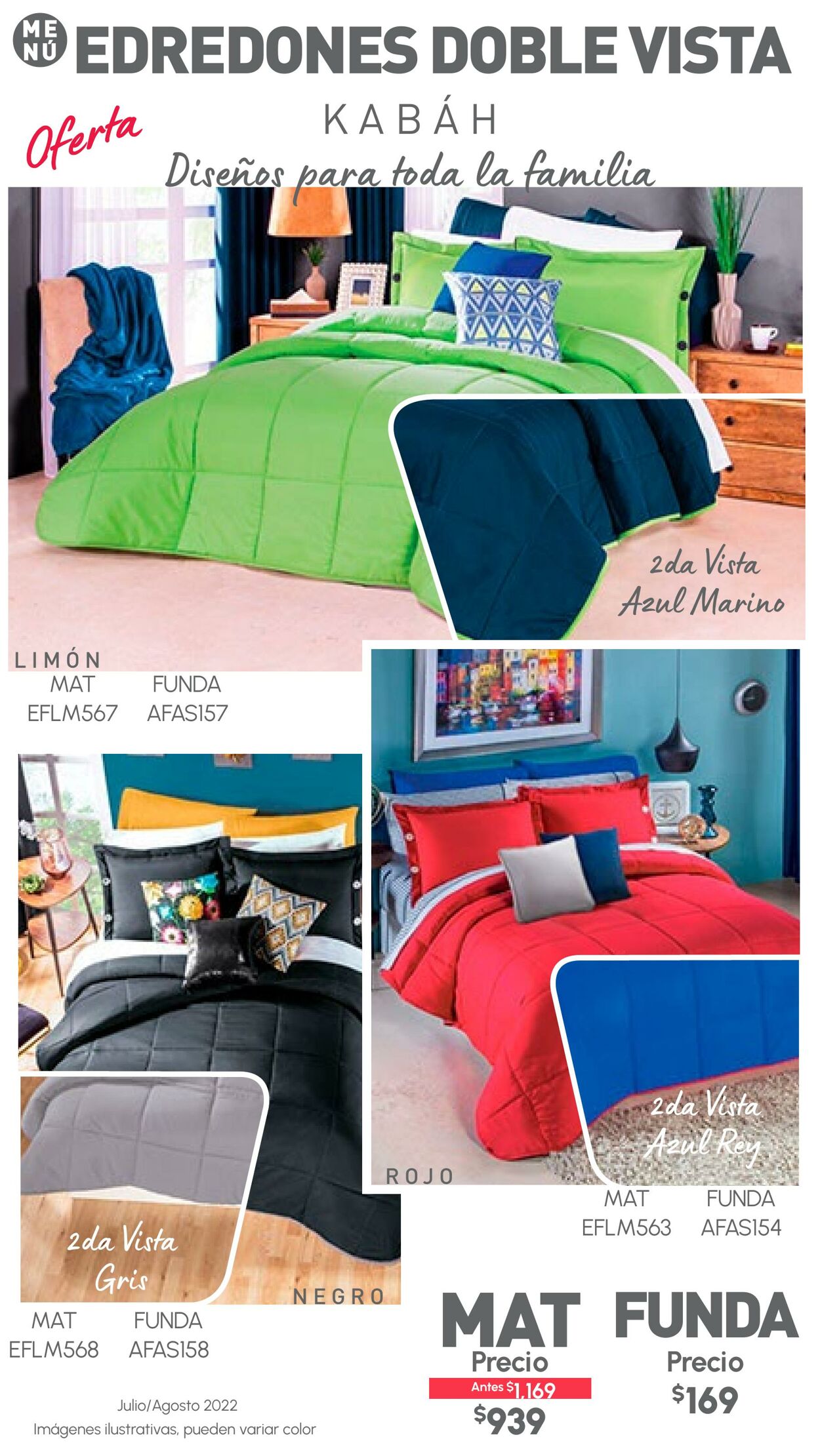 Catálogo Colchas Concord 01.07.2022 - 31.08.2022