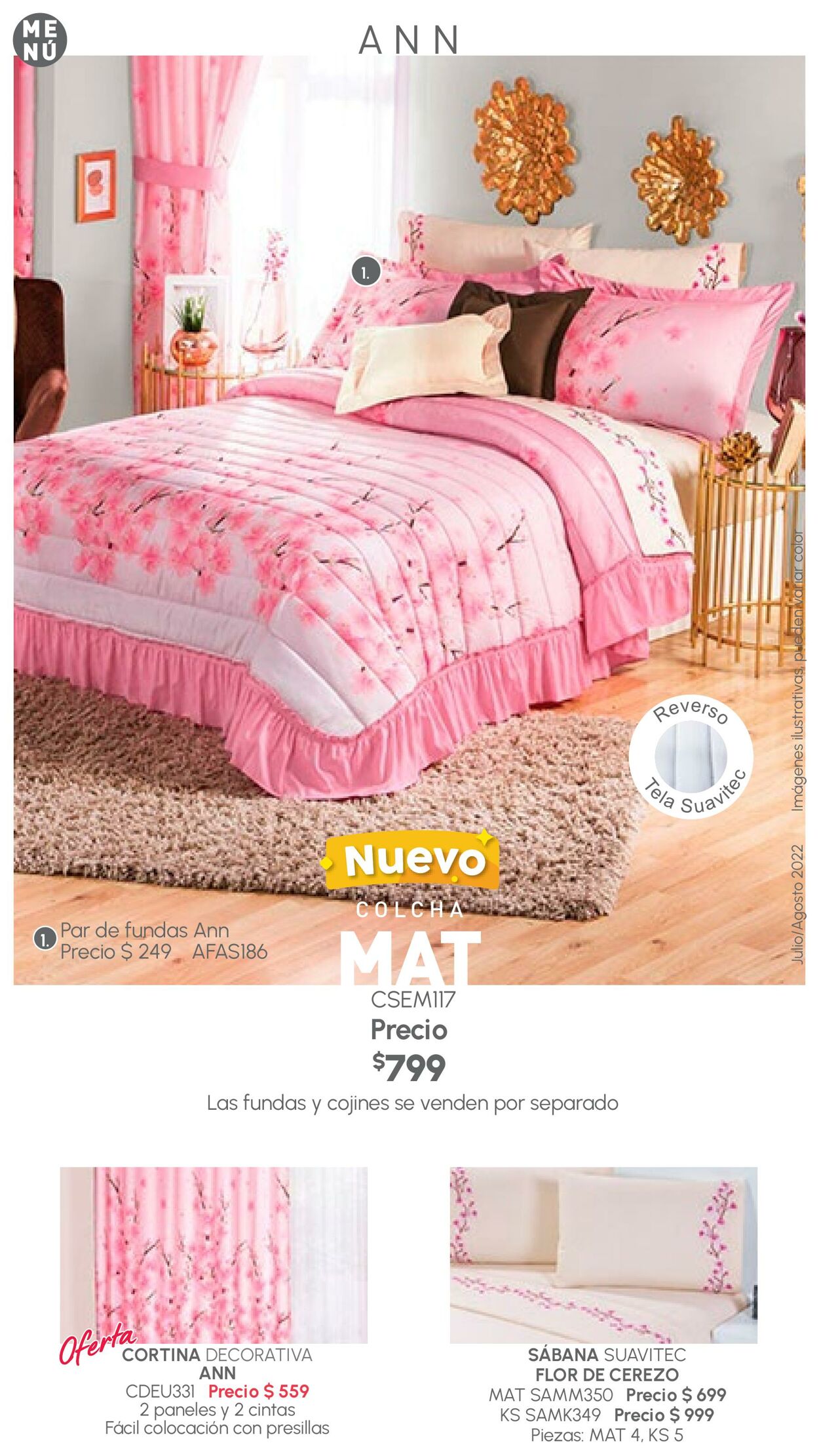 Catálogo Colchas Concord 01.07.2022 - 31.08.2022