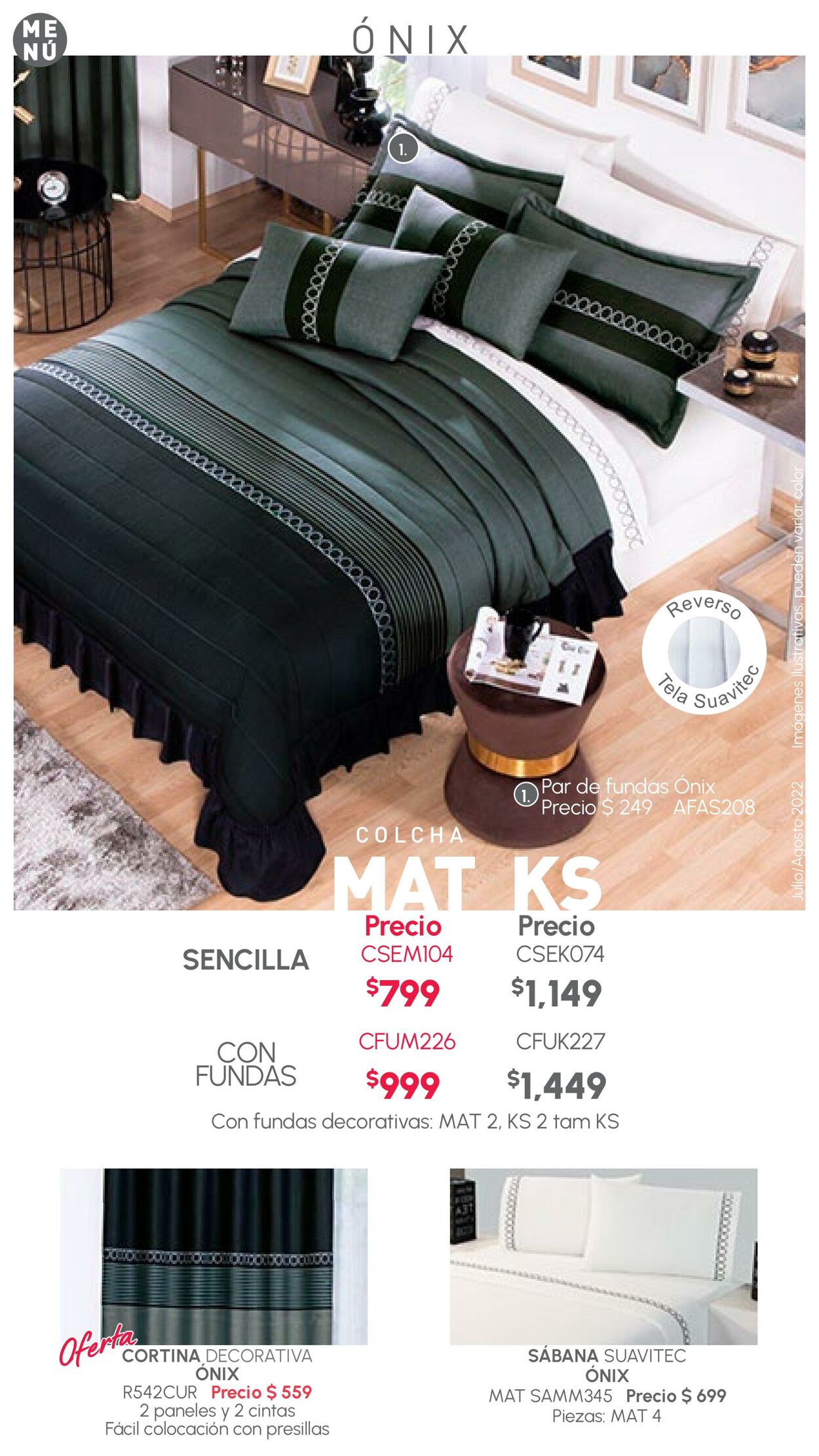 Catálogo Colchas Concord 01.07.2022 - 31.08.2022