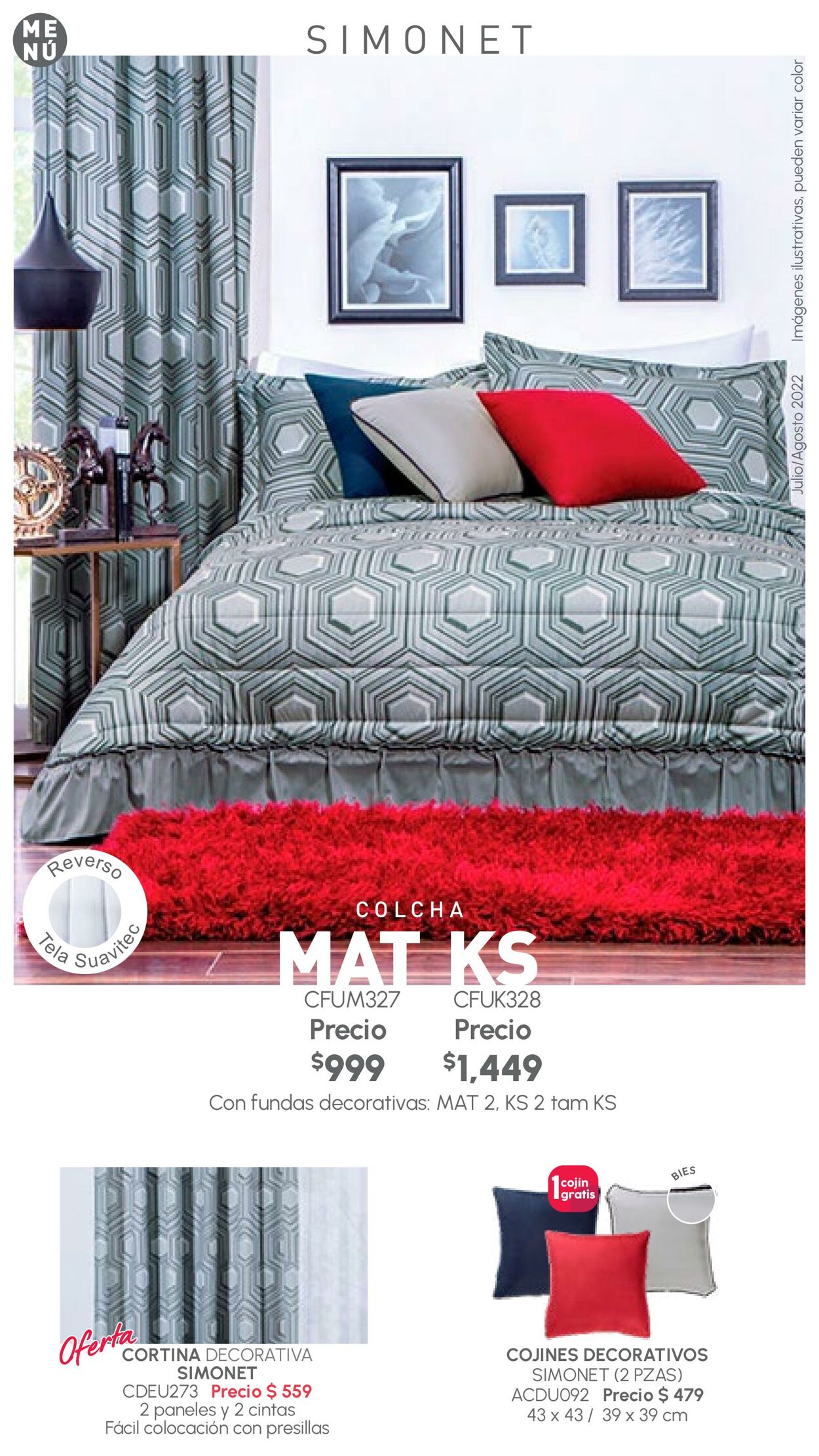 Catálogo Colchas Concord 01.07.2022 - 31.08.2022