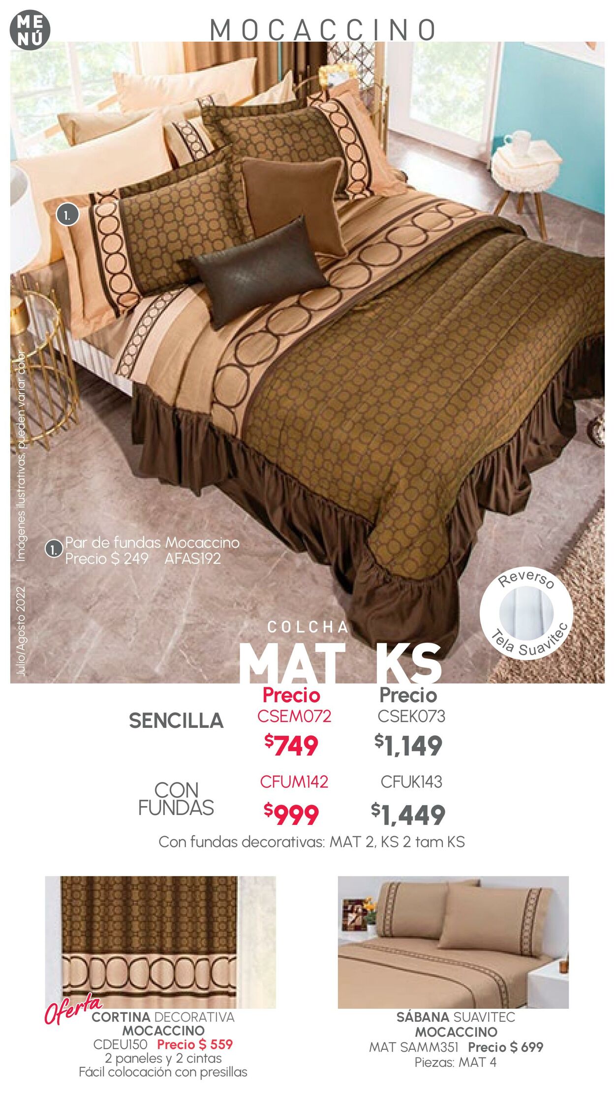 Catálogo Colchas Concord 01.07.2022 - 31.08.2022