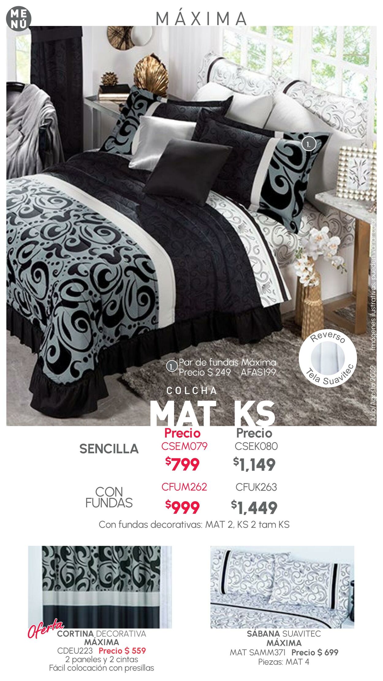 Catálogo Colchas Concord 01.07.2022 - 31.08.2022