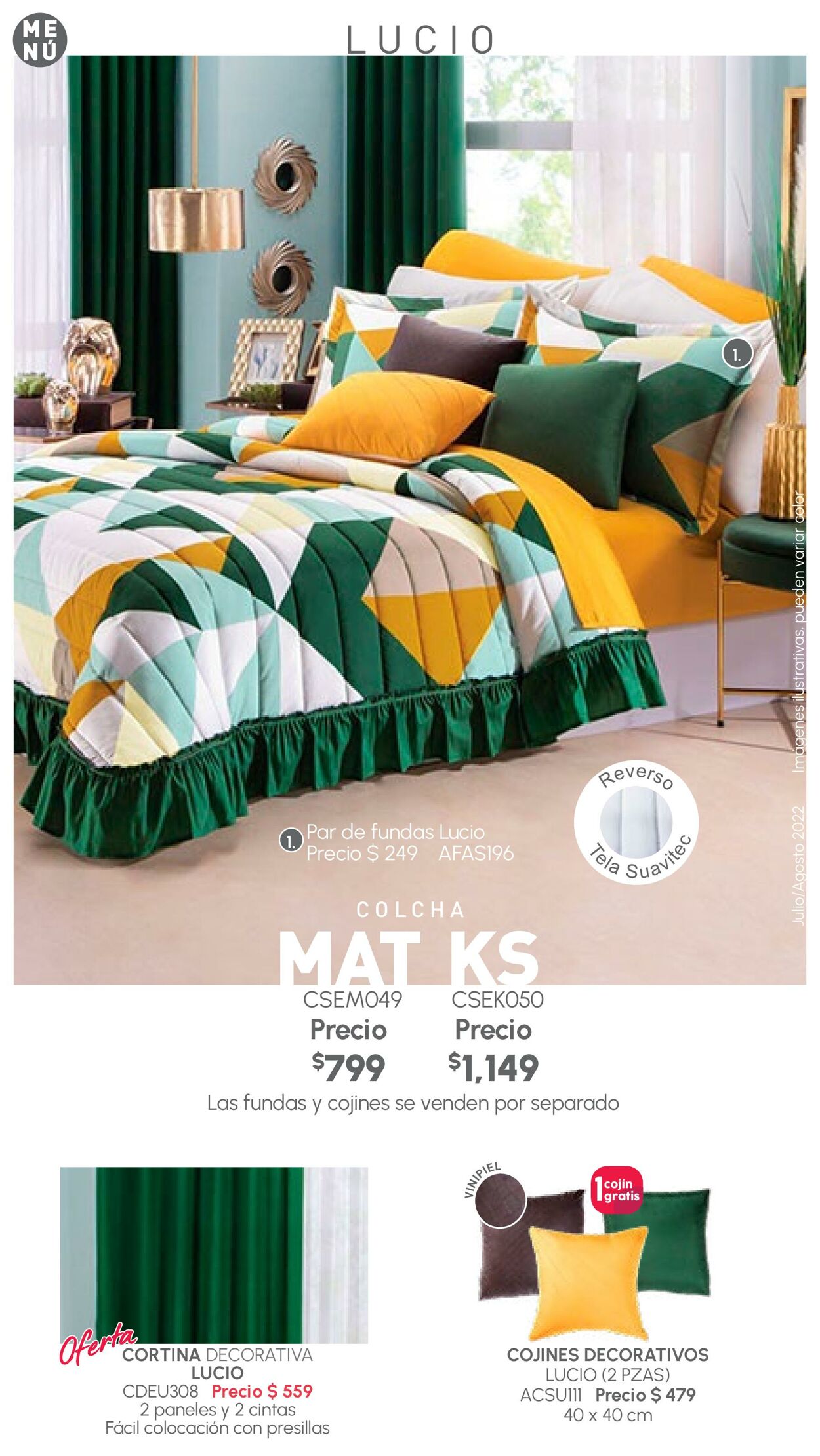 Catálogo Colchas Concord 01.07.2022 - 31.08.2022