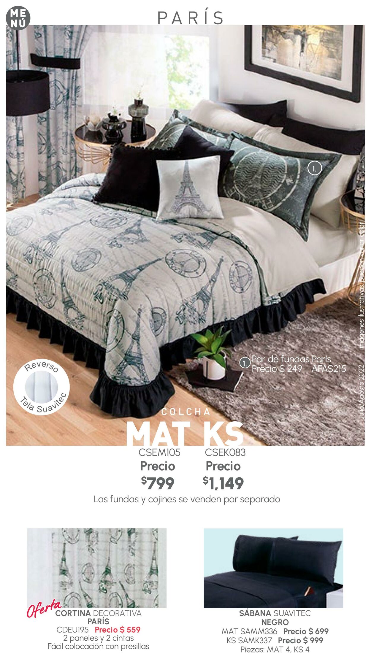 Catálogo Colchas Concord 01.07.2022 - 31.08.2022