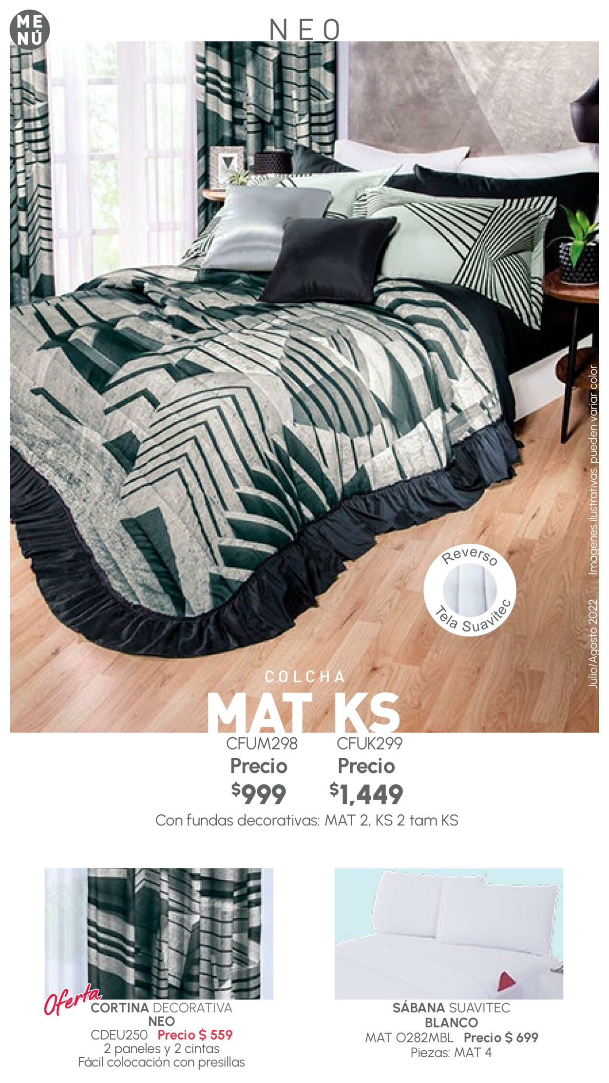 Catálogo Colchas Concord 01.07.2022 - 31.08.2022