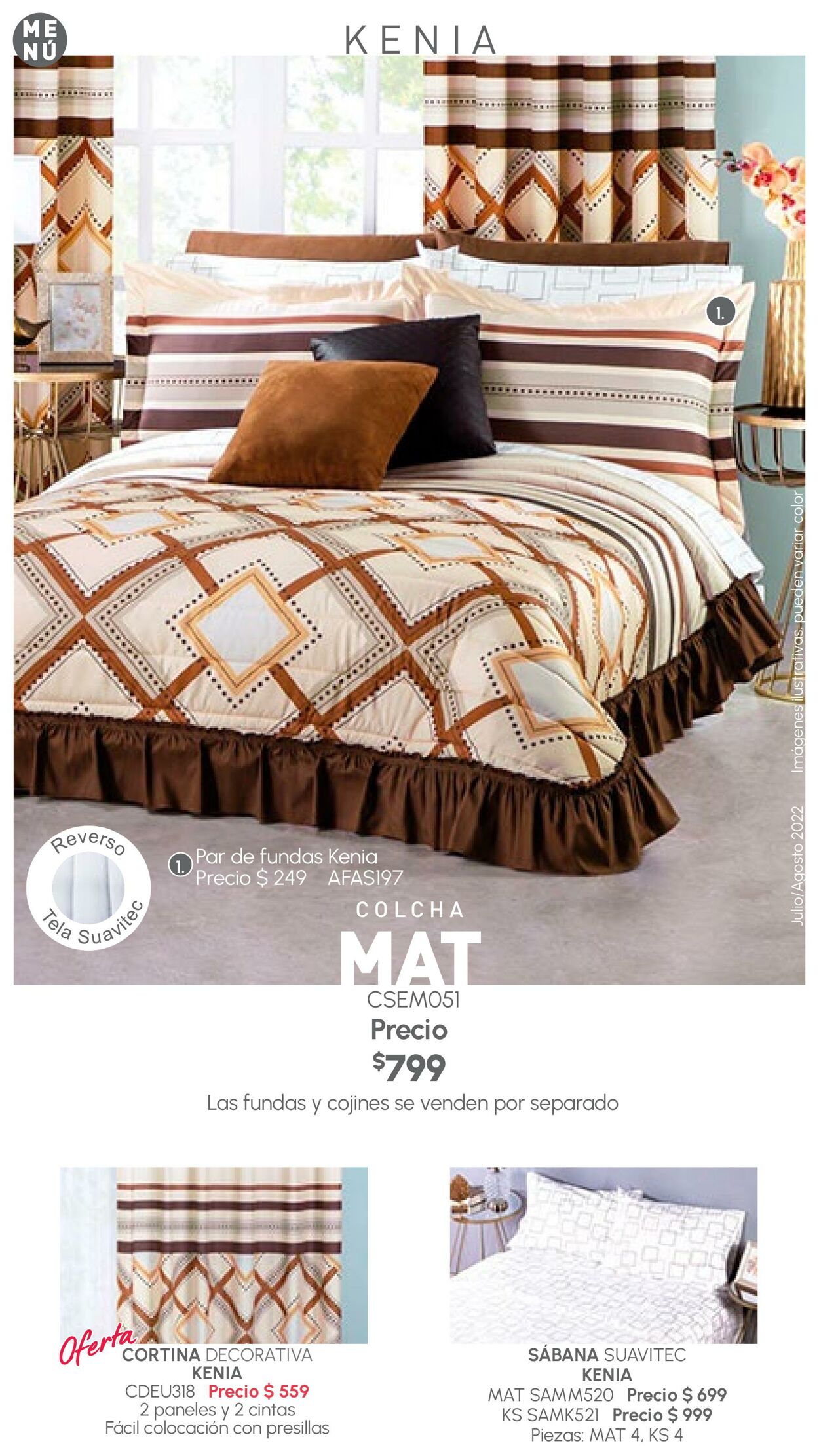 Catálogo Colchas Concord 01.07.2022 - 31.08.2022