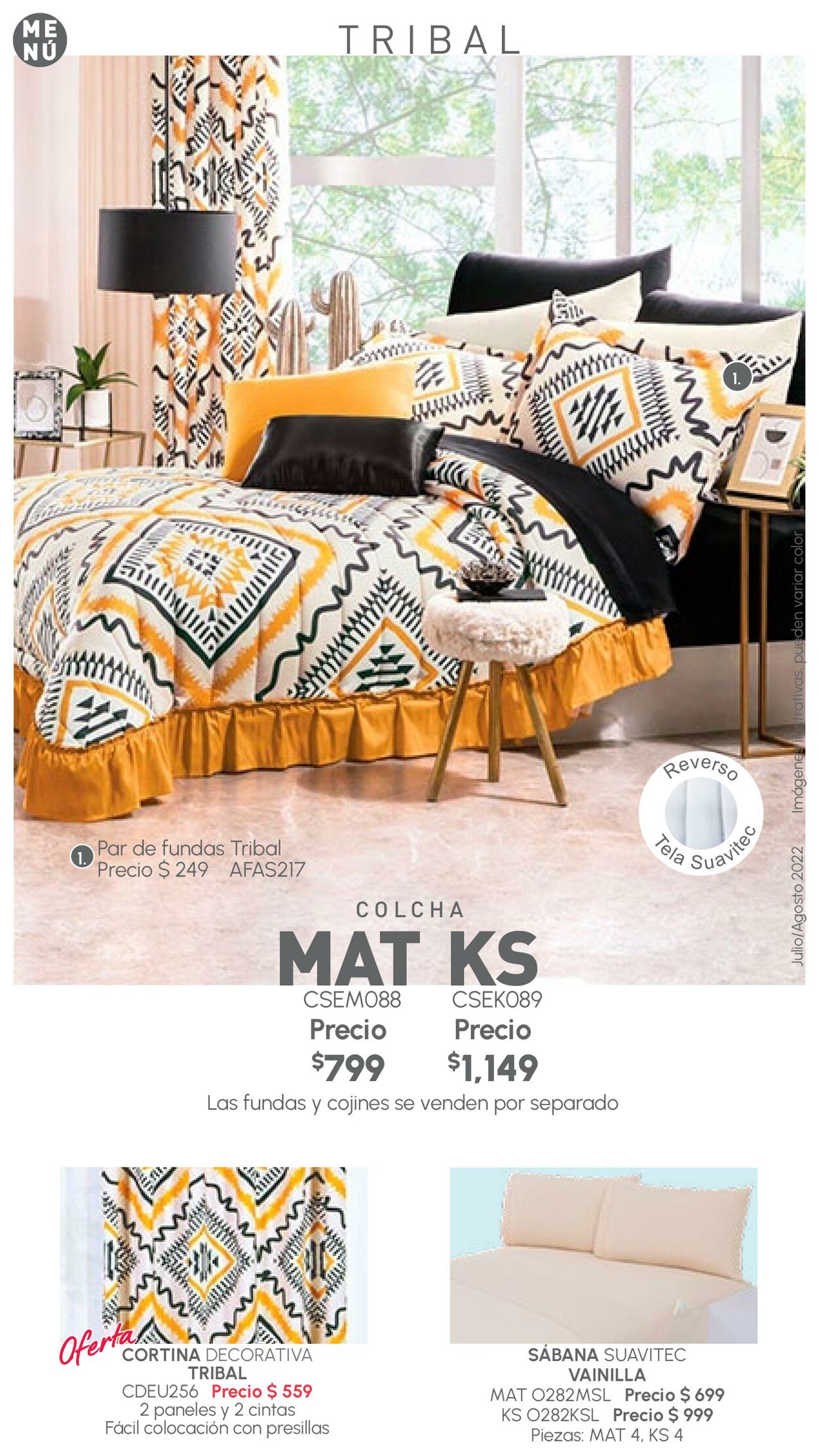 Catálogo Colchas Concord 01.07.2022 - 31.08.2022