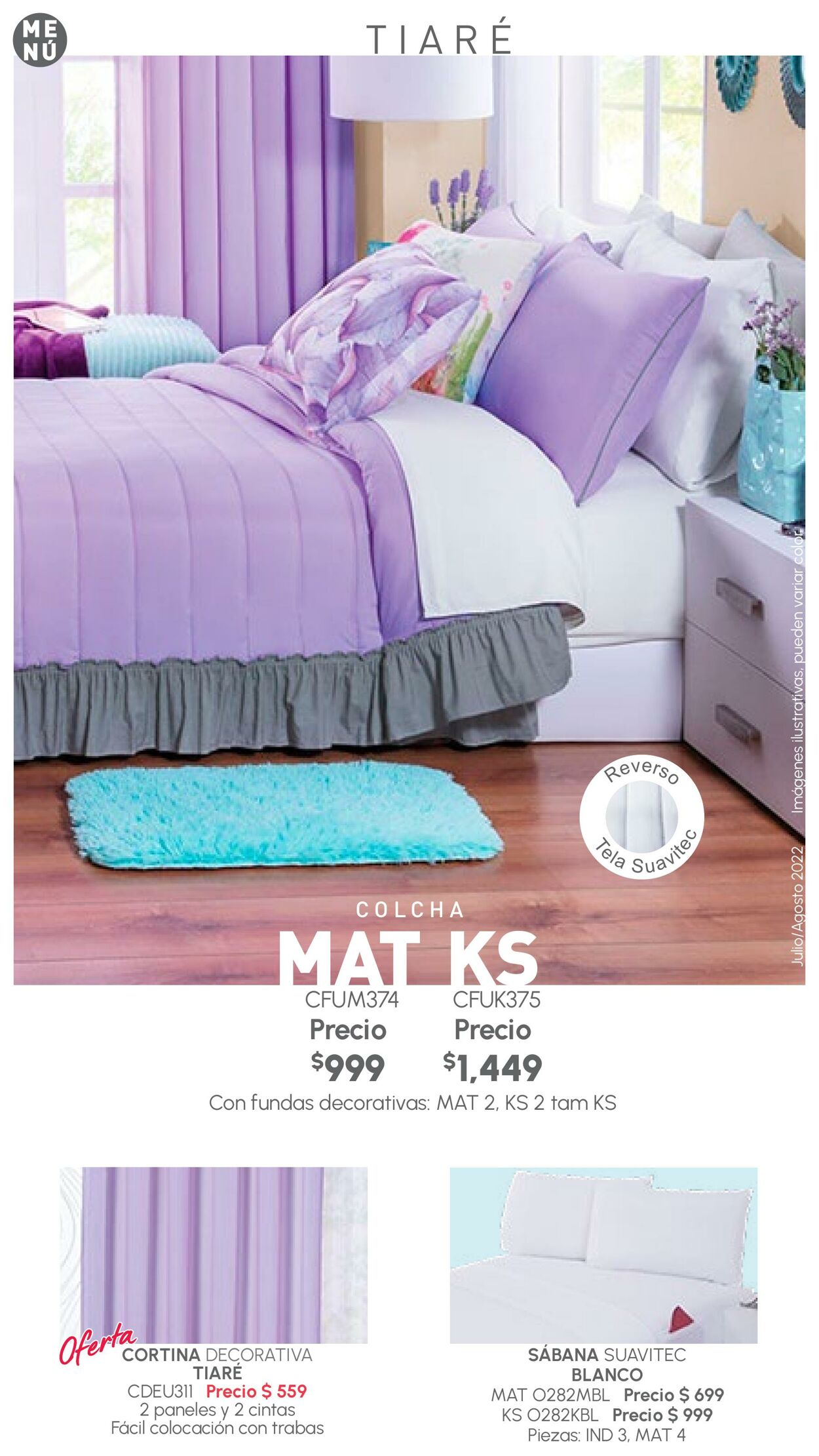 Catálogo Colchas Concord 01.07.2022 - 31.08.2022