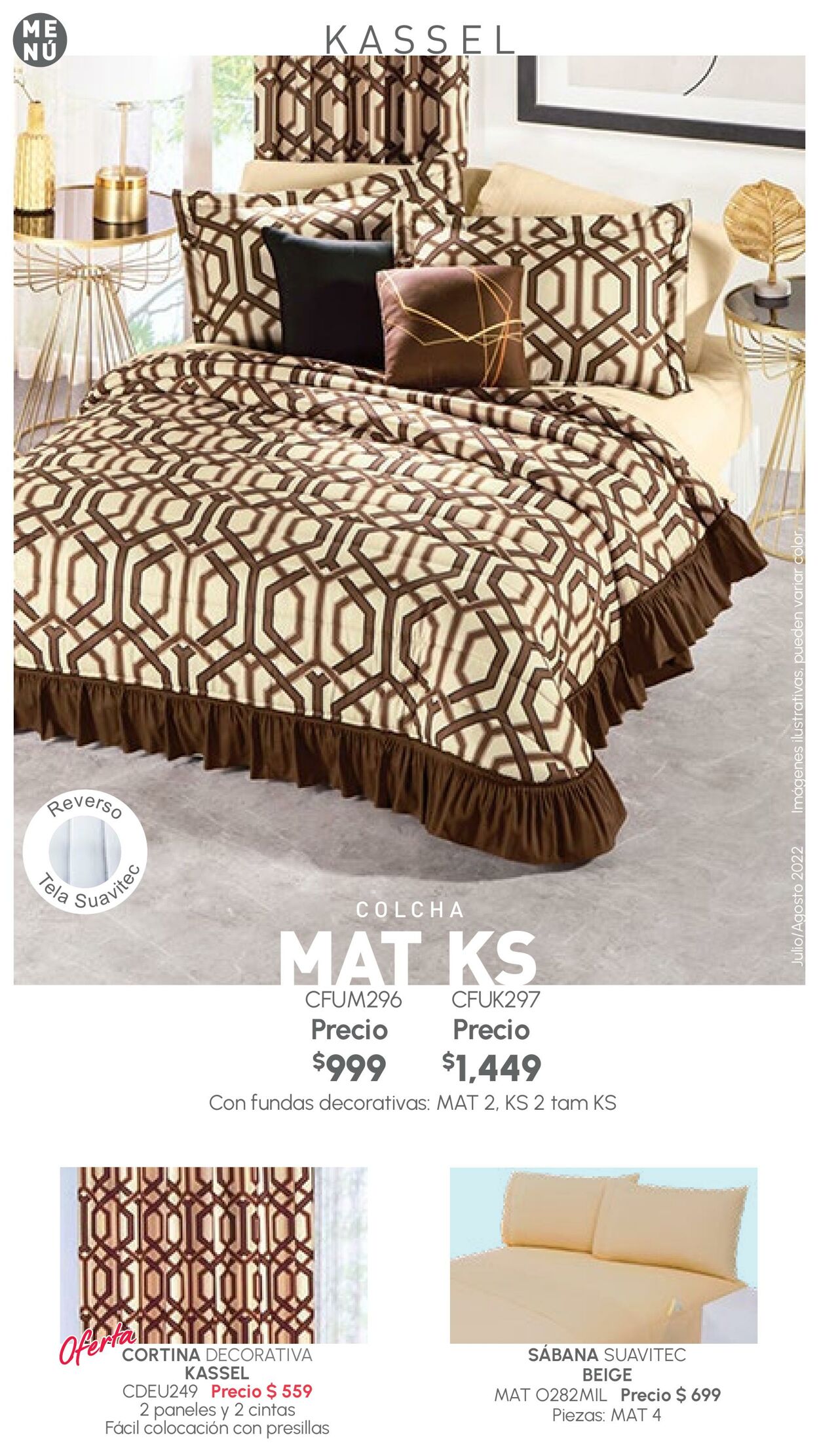 Catálogo Colchas Concord 01.07.2022 - 31.08.2022