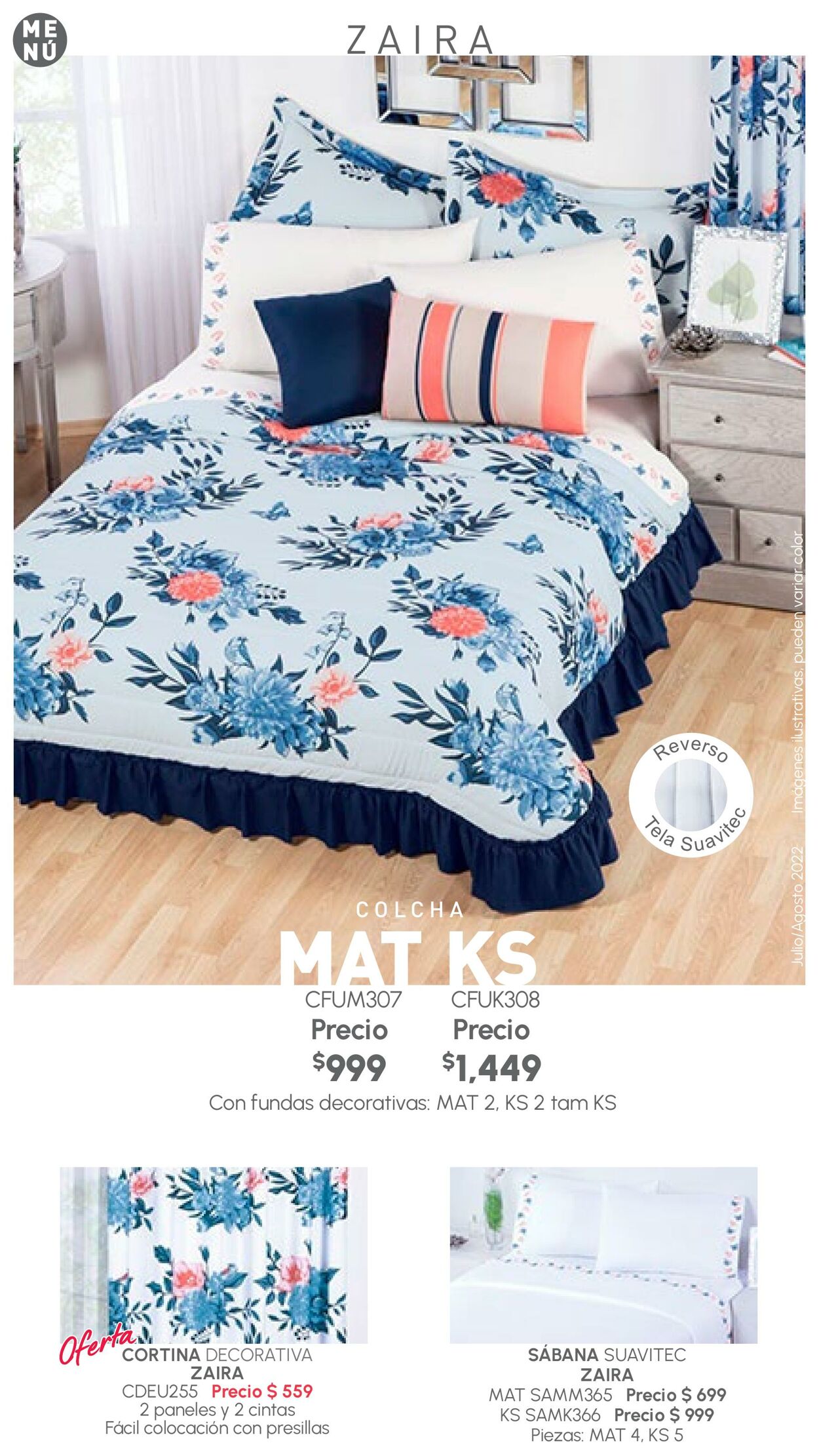 Catálogo Colchas Concord 01.07.2022 - 31.08.2022