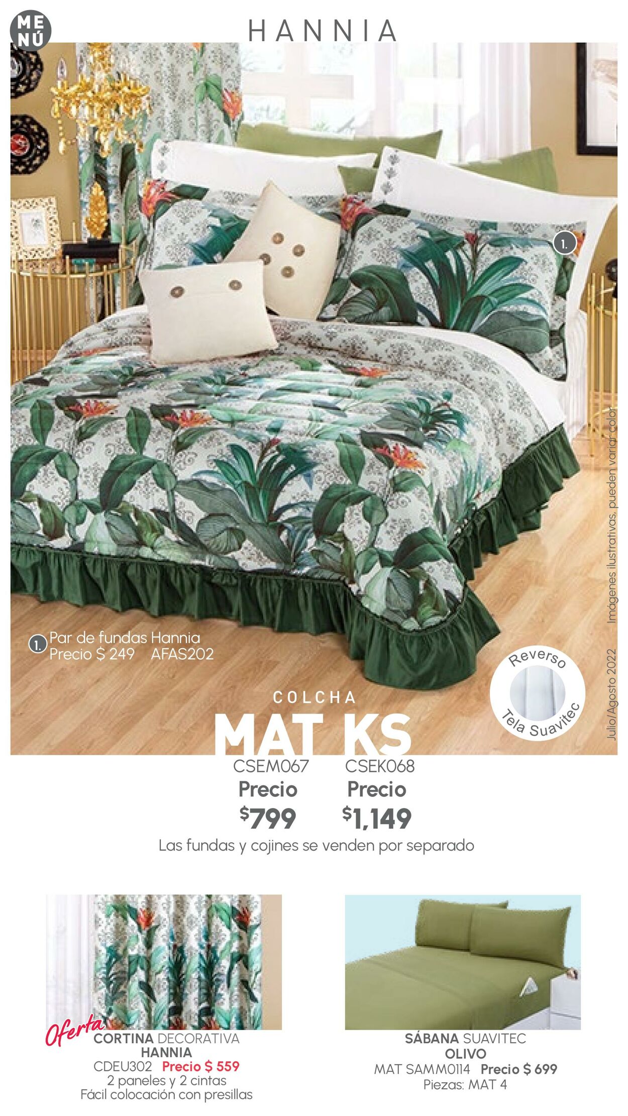 Catálogo Colchas Concord 01.07.2022 - 31.08.2022