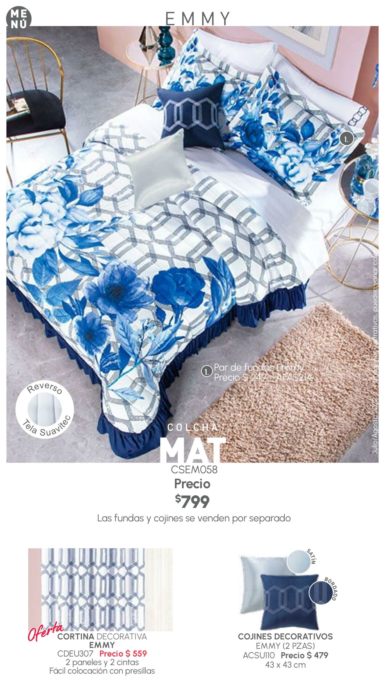 Catálogo Colchas Concord 01.07.2022 - 31.08.2022