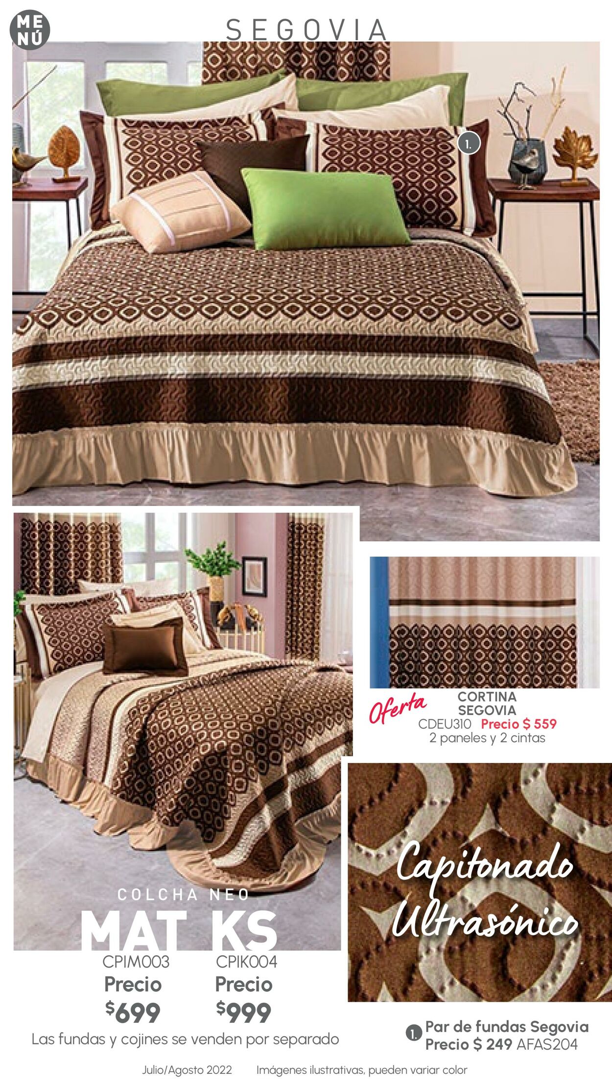 Catálogo Colchas Concord 01.07.2022 - 31.08.2022