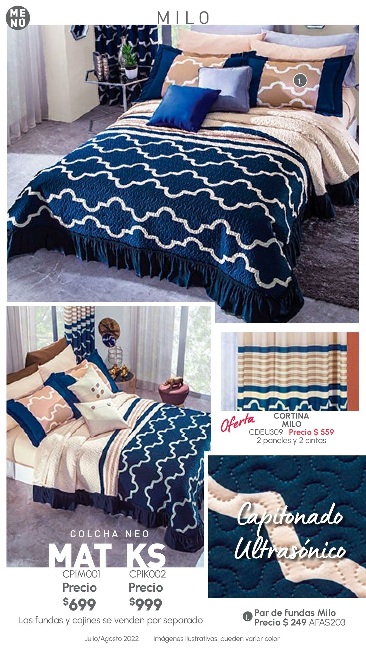 Catálogo Colchas Concord 01.07.2022 - 31.08.2022