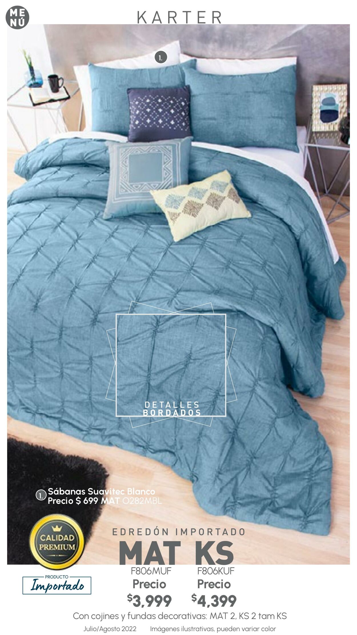 Catálogo Colchas Concord 01.07.2022 - 31.08.2022