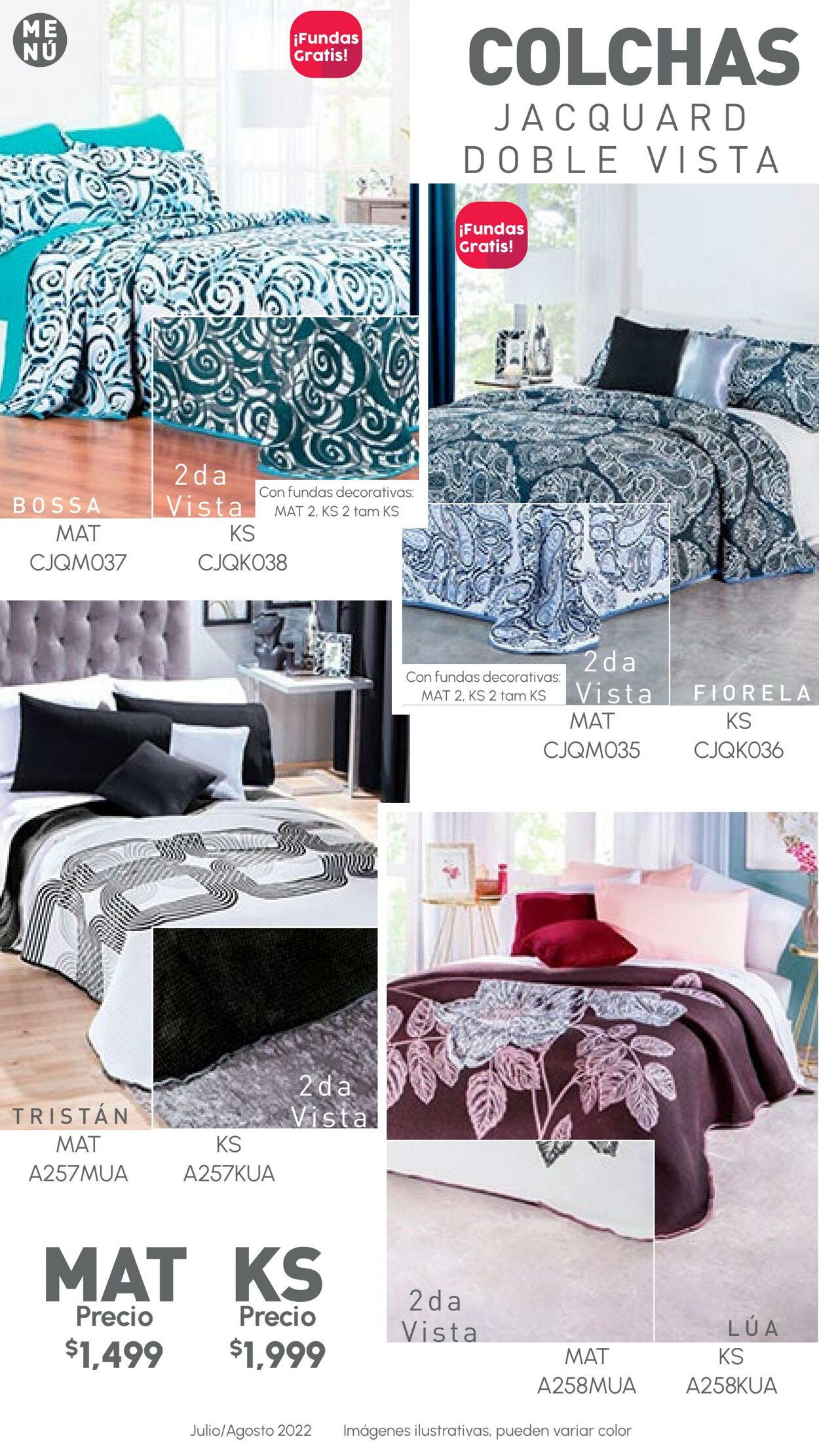 Catálogo Colchas Concord 01.07.2022 - 31.08.2022