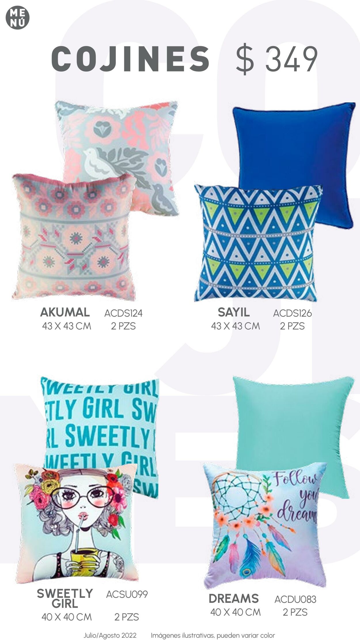 Catálogo Colchas Concord 01.07.2022 - 31.08.2022