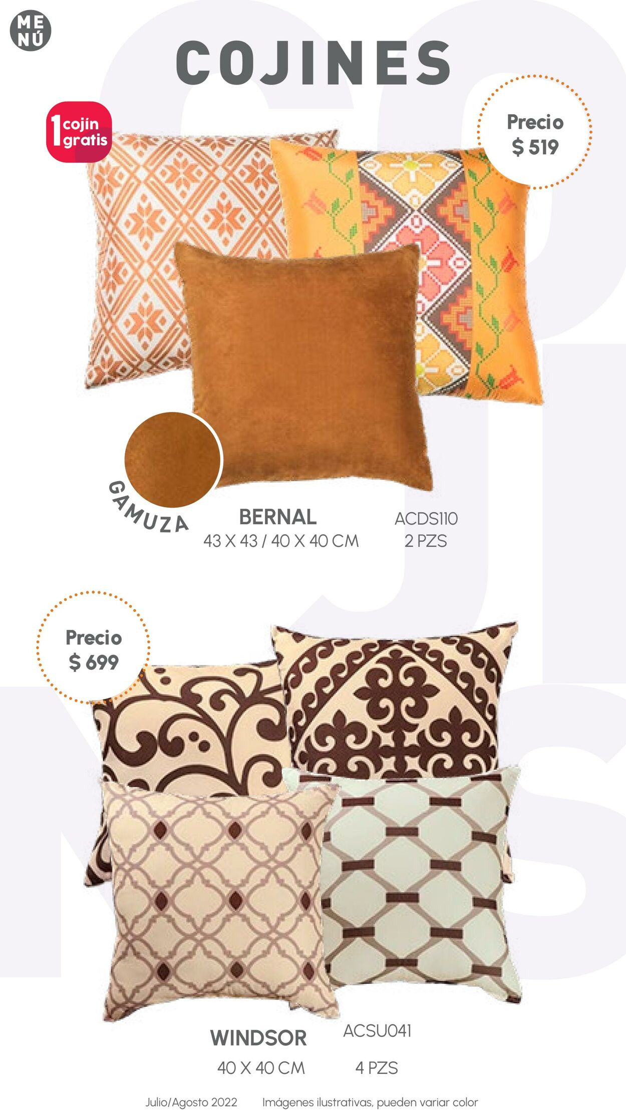 Catálogo Colchas Concord 01.07.2022 - 31.08.2022