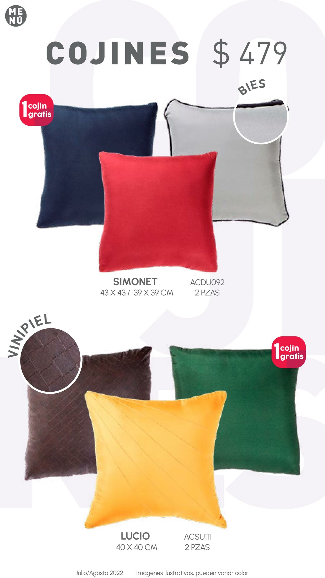 Catálogo Colchas Concord 01.07.2022 - 31.08.2022