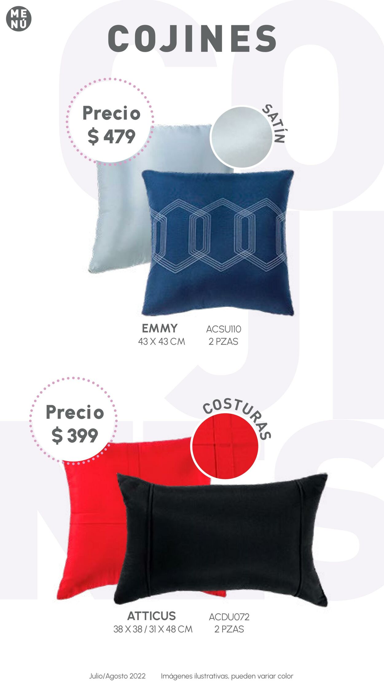 Catálogo Colchas Concord 01.07.2022 - 31.08.2022