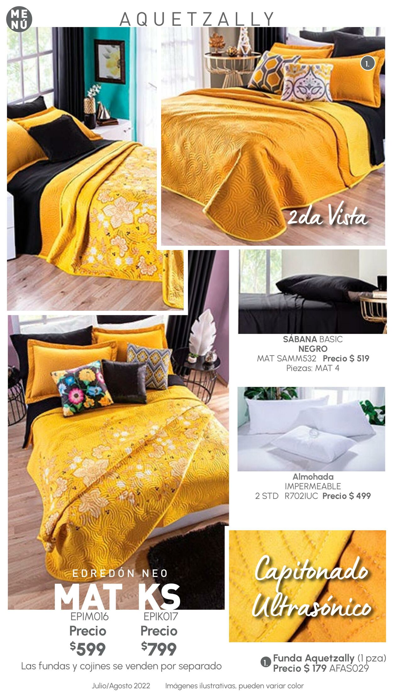 Catálogo Colchas Concord 01.07.2022 - 31.08.2022