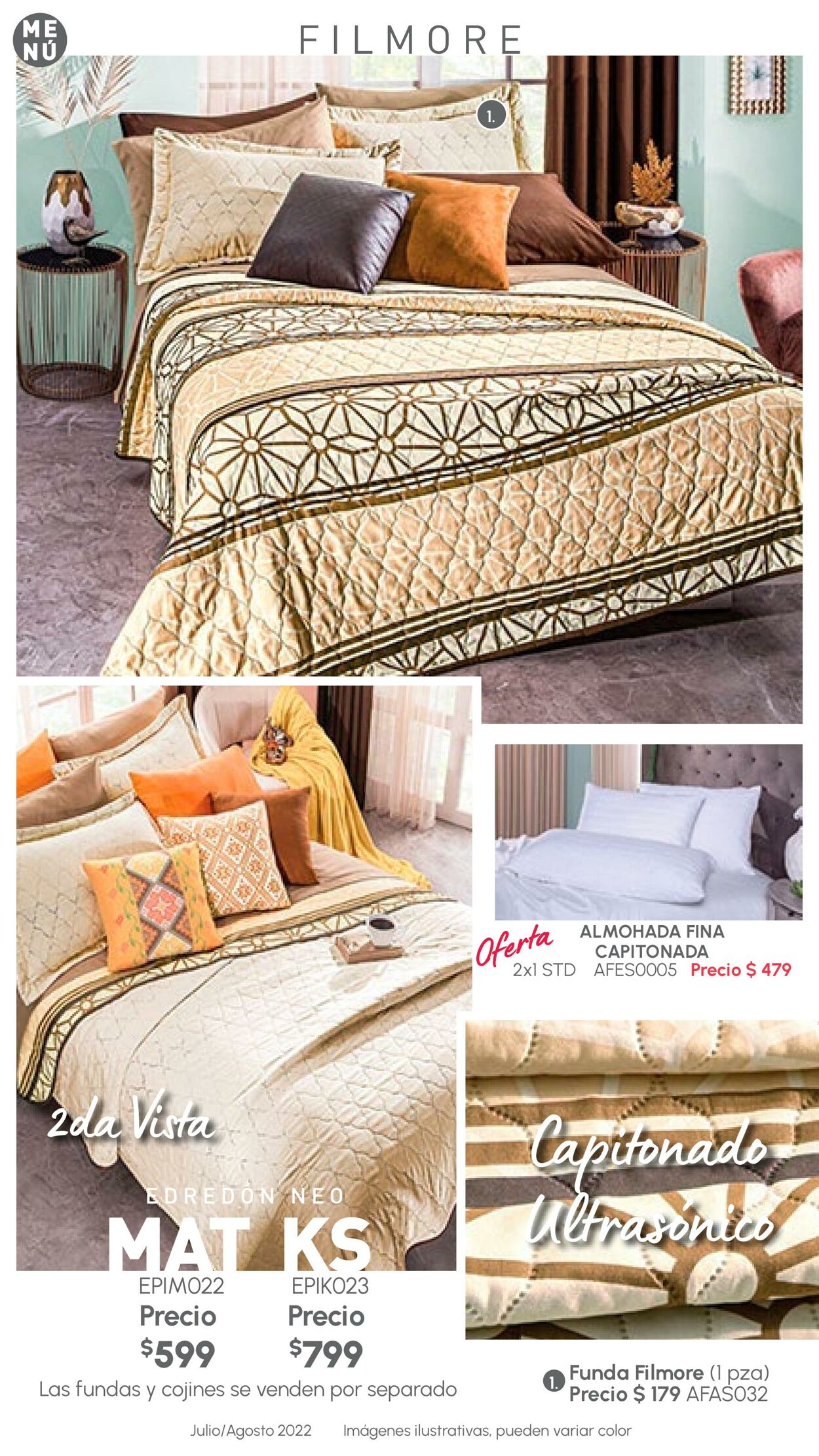 Catálogo Colchas Concord 01.07.2022 - 31.08.2022