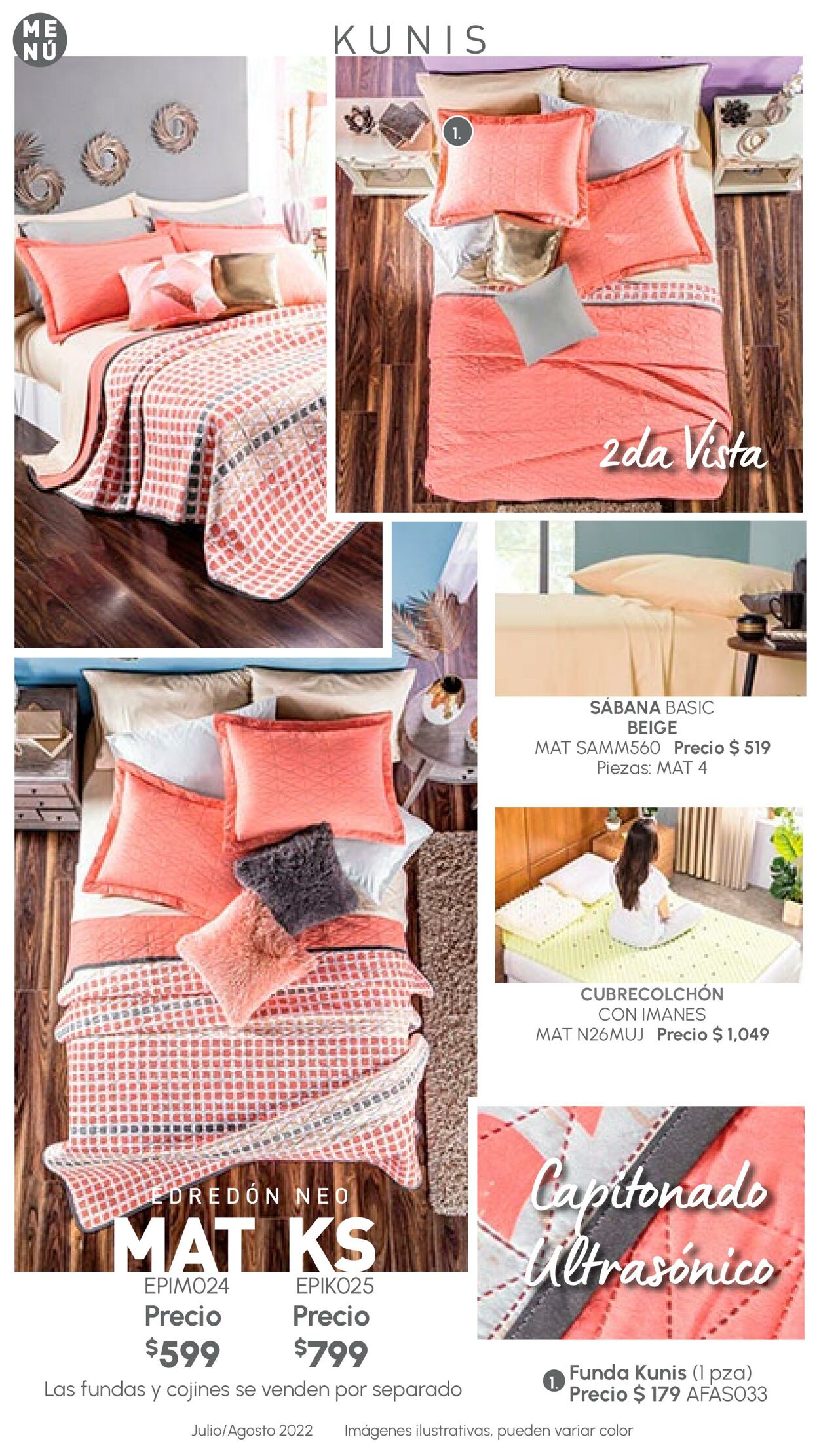 Catálogo Colchas Concord 01.07.2022 - 31.08.2022