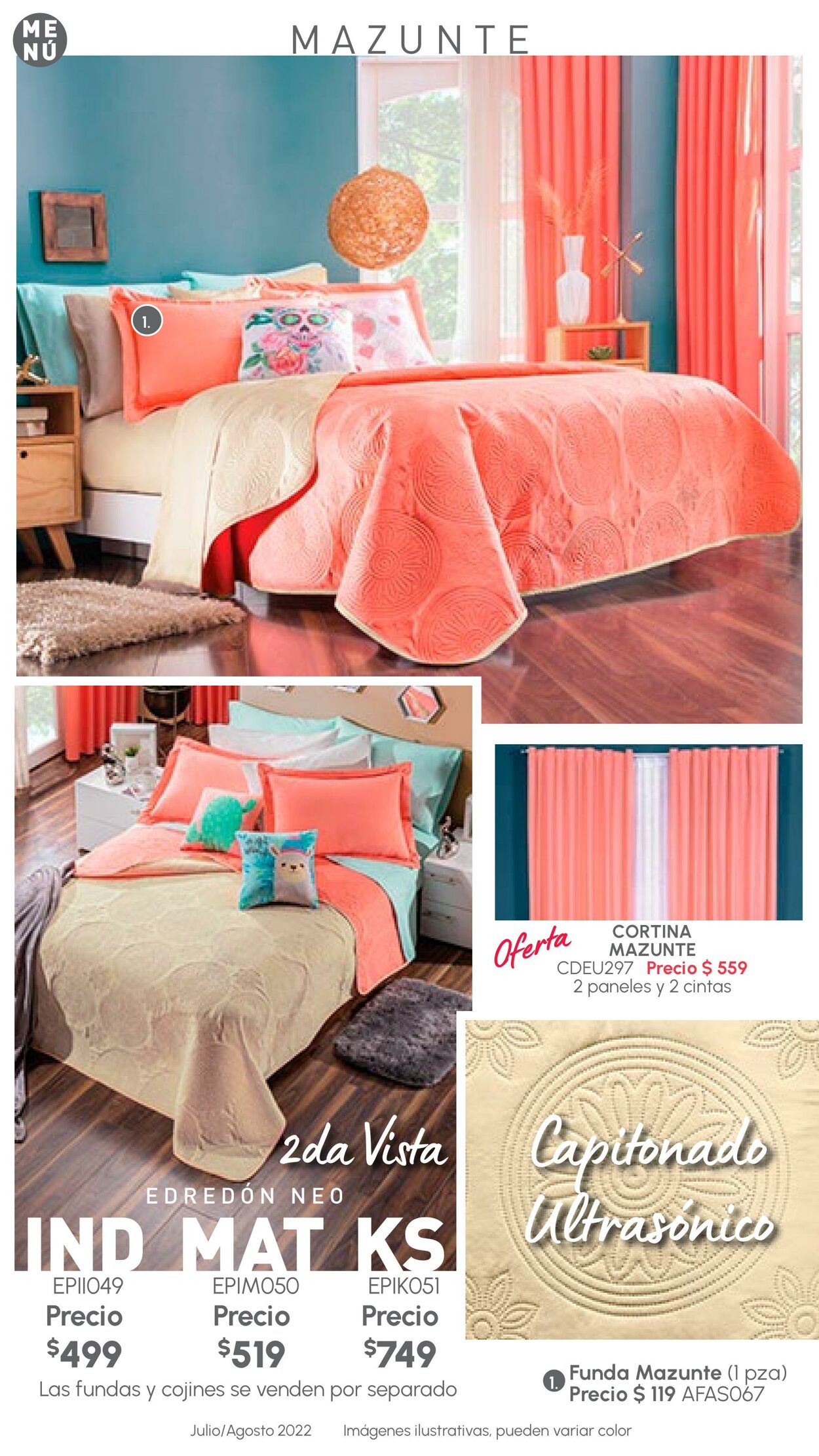 Catálogo Colchas Concord 01.07.2022 - 31.08.2022