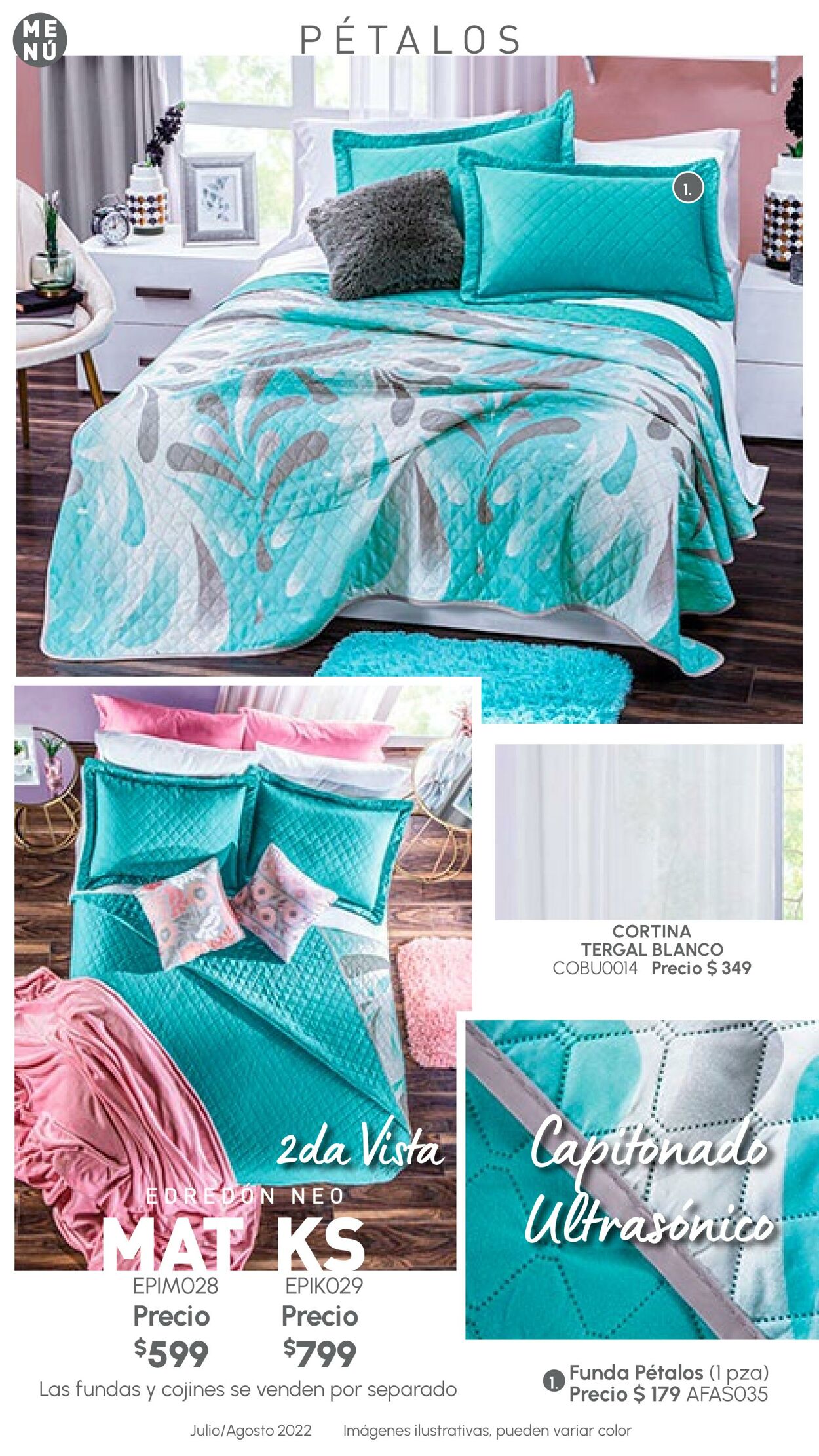 Catálogo Colchas Concord 01.07.2022 - 31.08.2022