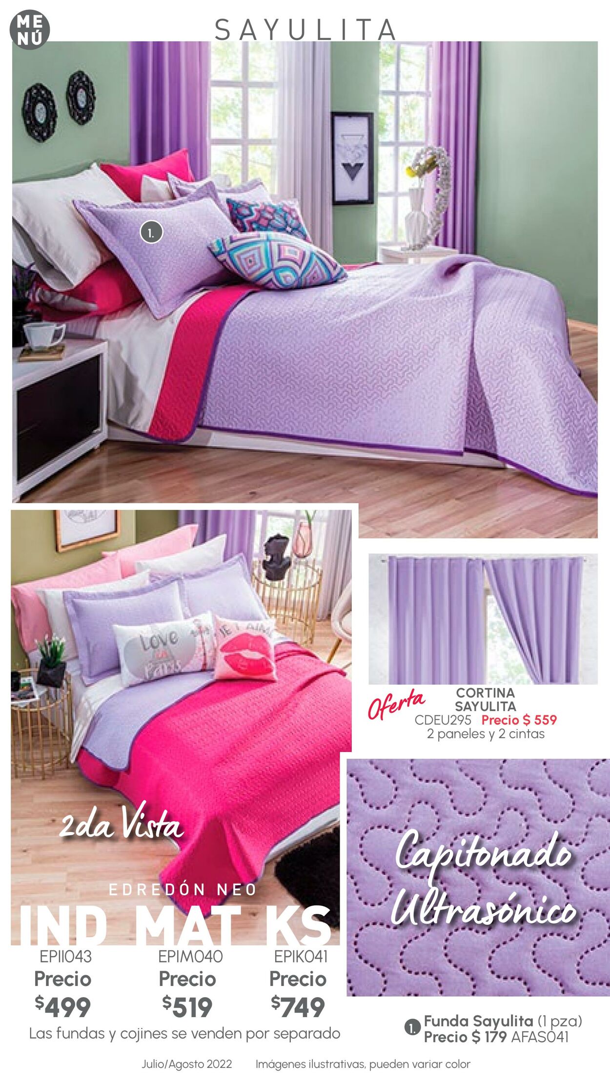 Catálogo Colchas Concord 01.07.2022 - 31.08.2022