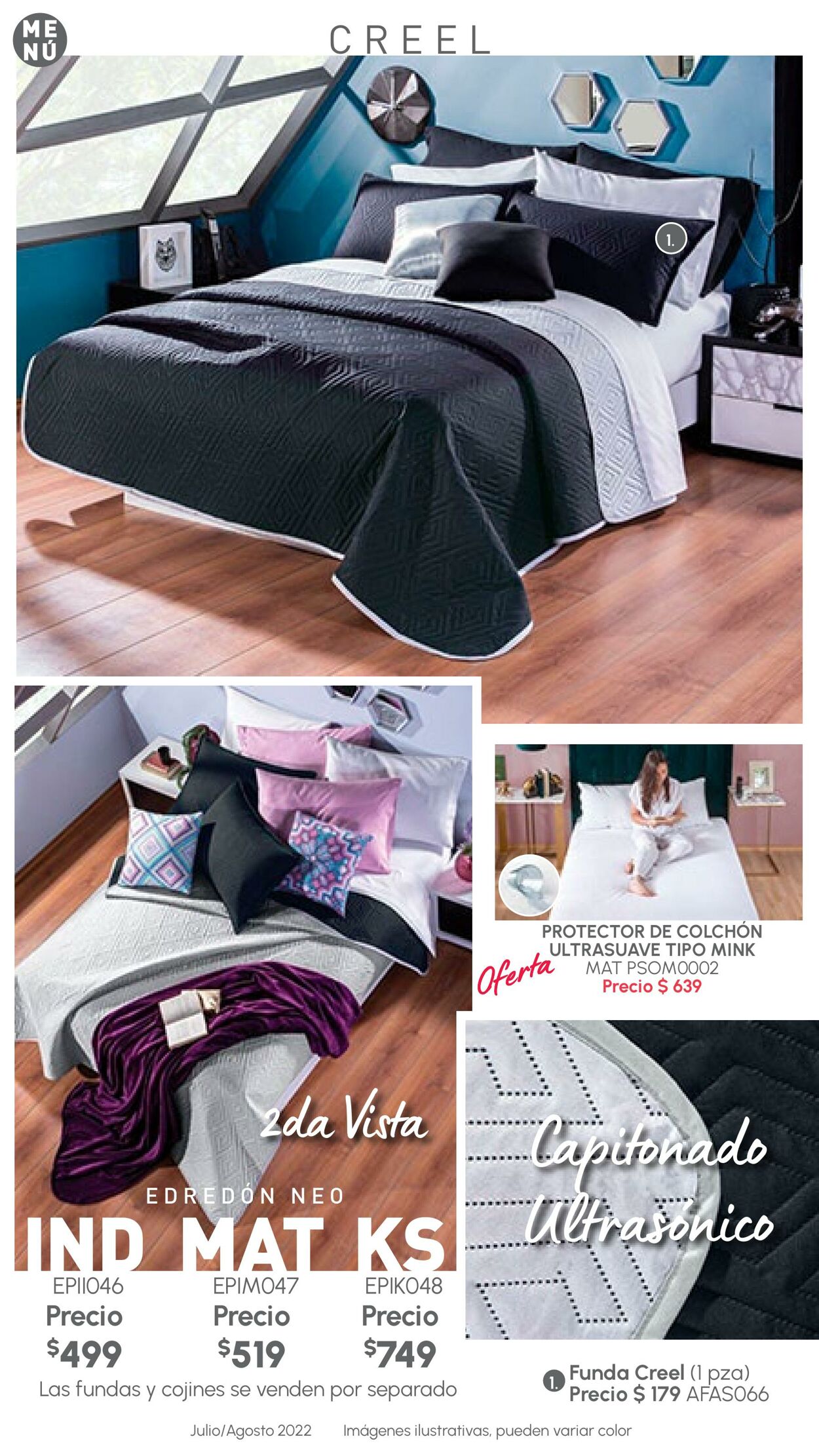 Catálogo Colchas Concord 01.07.2022 - 31.08.2022