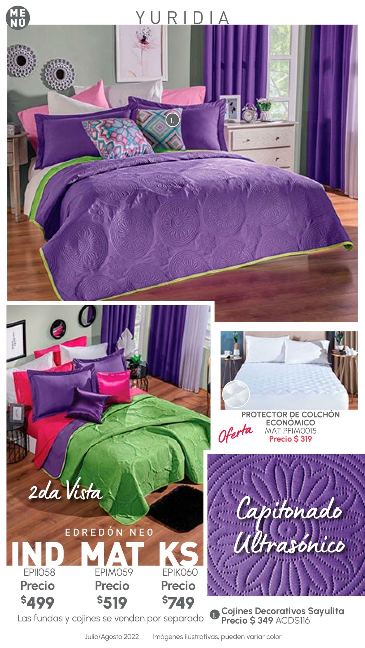 Catálogo Colchas Concord 01.07.2022 - 31.08.2022