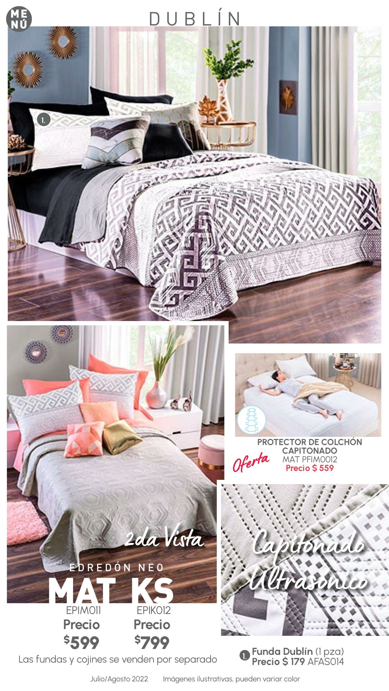 Catálogo Colchas Concord 01.07.2022 - 31.08.2022