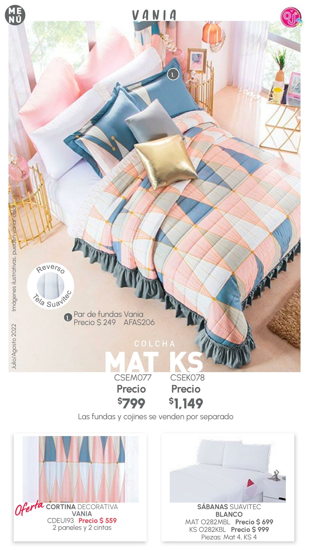 Catálogo Colchas Concord 01.07.2022 - 31.08.2022