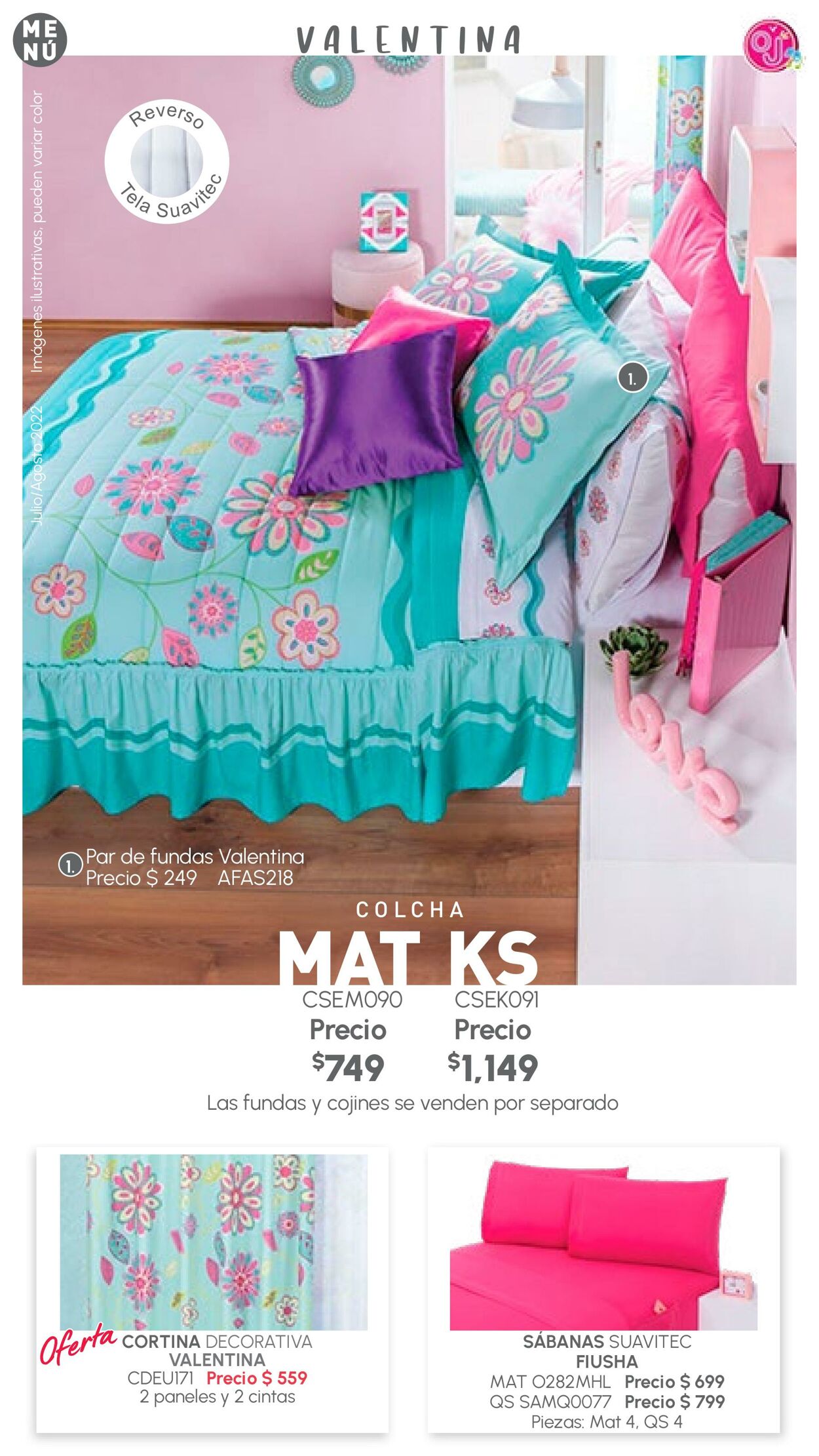 Catálogo Colchas Concord 01.07.2022 - 31.08.2022