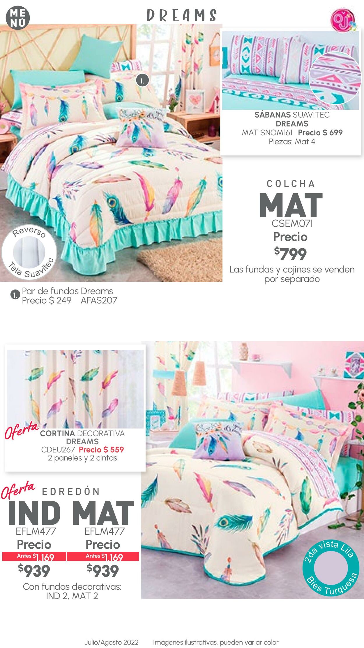 Catálogo Colchas Concord 01.07.2022 - 31.08.2022